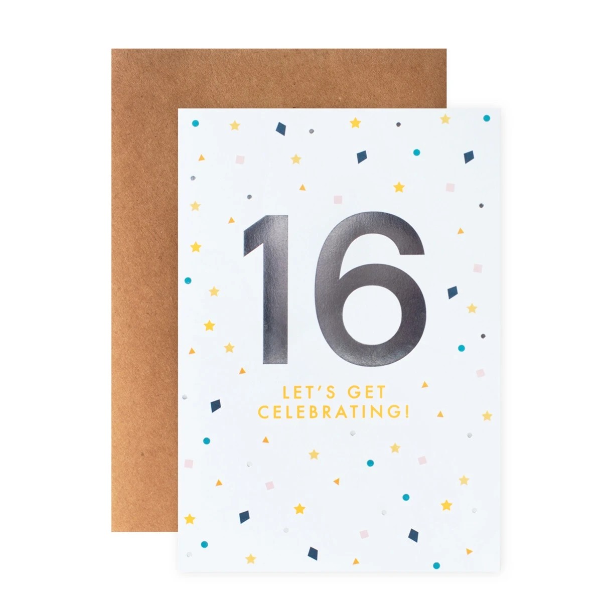 1 Connections from Hallmark 16th Birthday Card - Get Celebrating!, 1 of 3