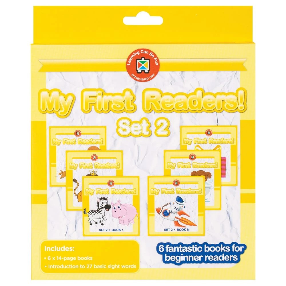 2 Learning Can Be Fun My First Readers Set 2, 2 of 4