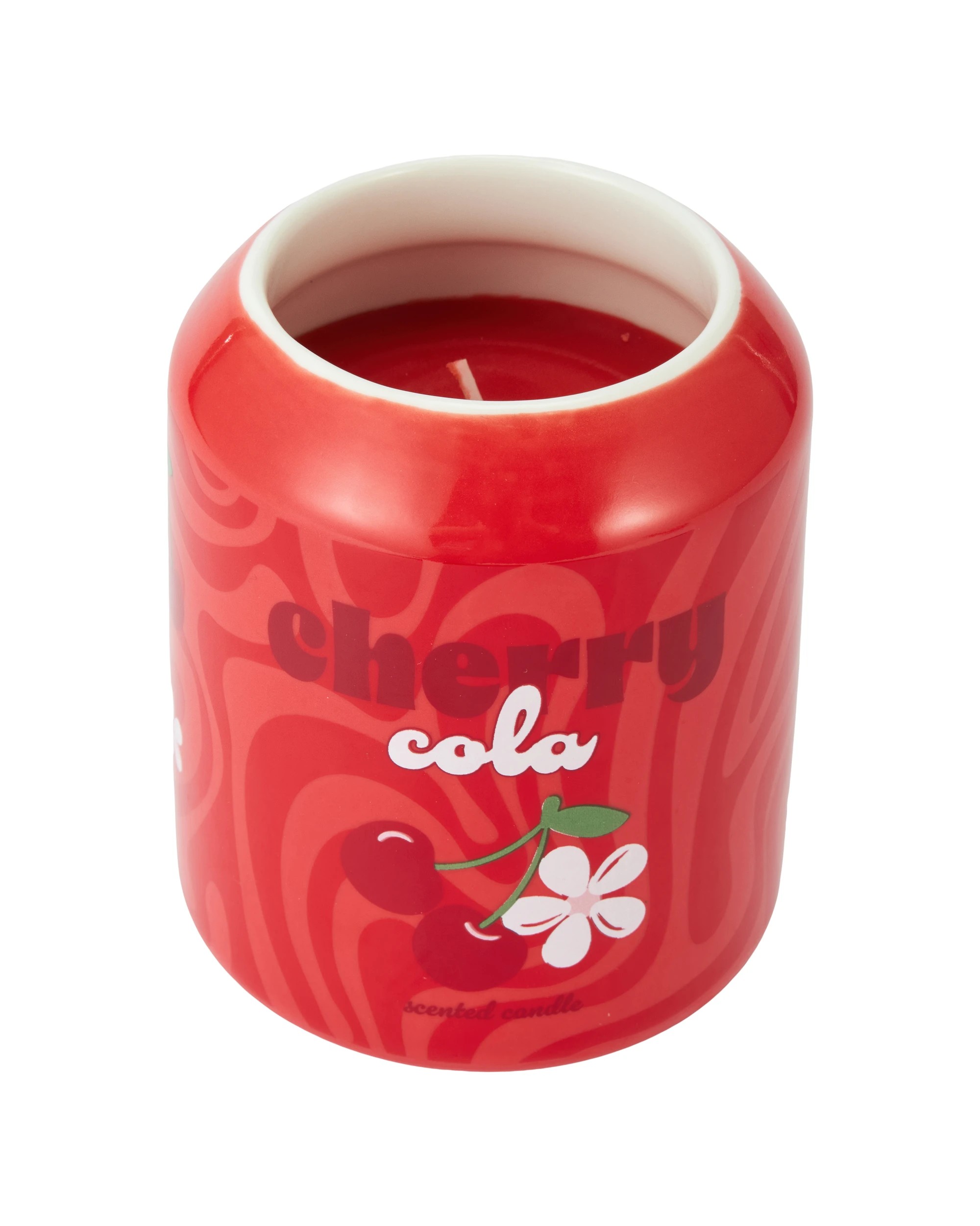 2 Cherry Cola Soda Ceramic Candle, 2 of 6
