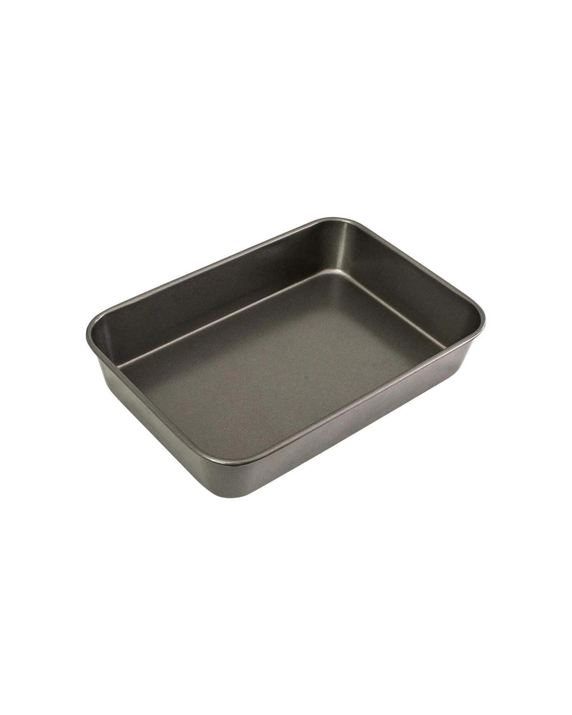 3 Bakemaster Large Deep Roast Pan Carbon Steel 39x28cm Double Non-stick Oven Safe - Grey, 3 of 3