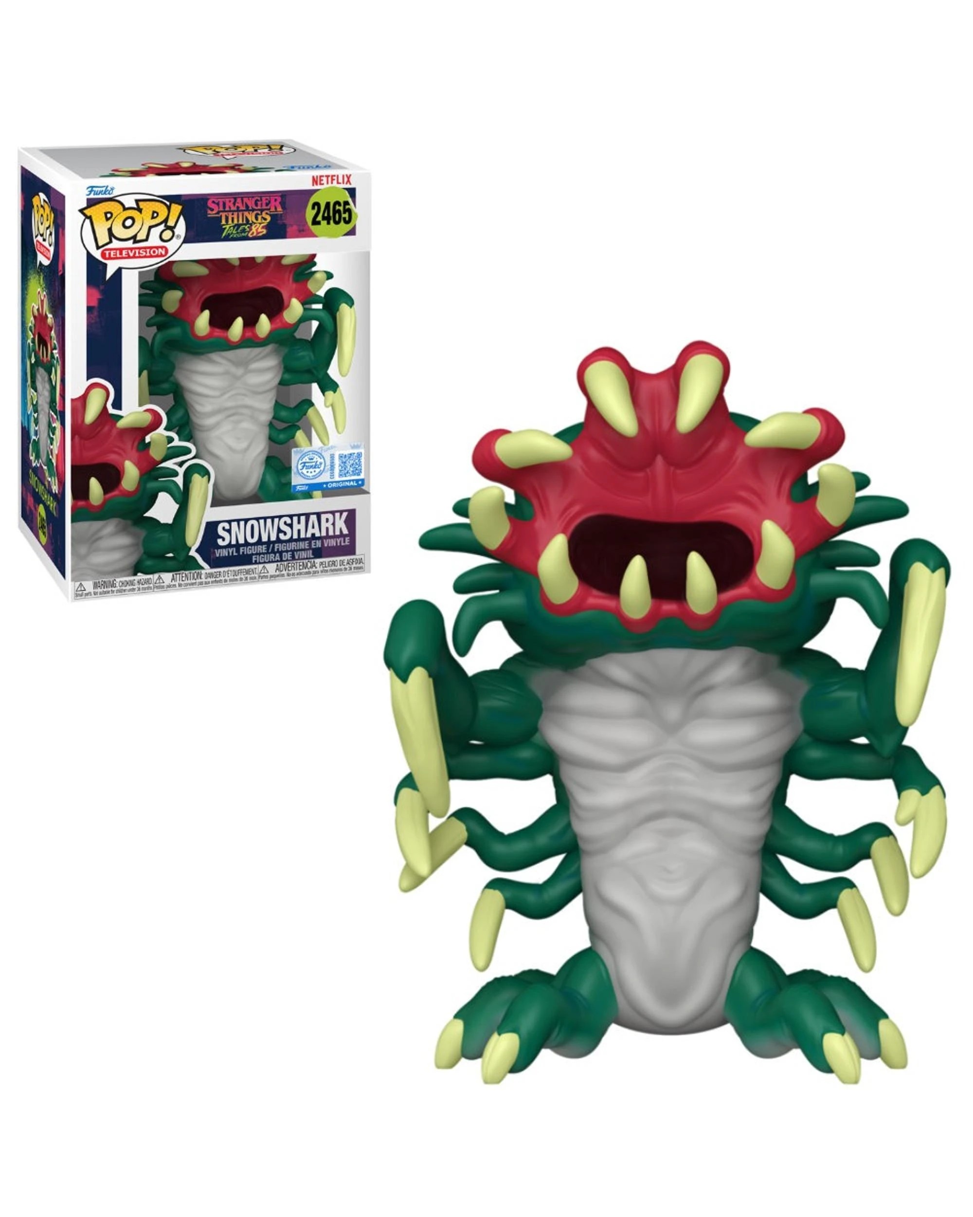 1 Stranger Things Tales from 85 Snowshark Funko POP! Vinyl, 1 of 3