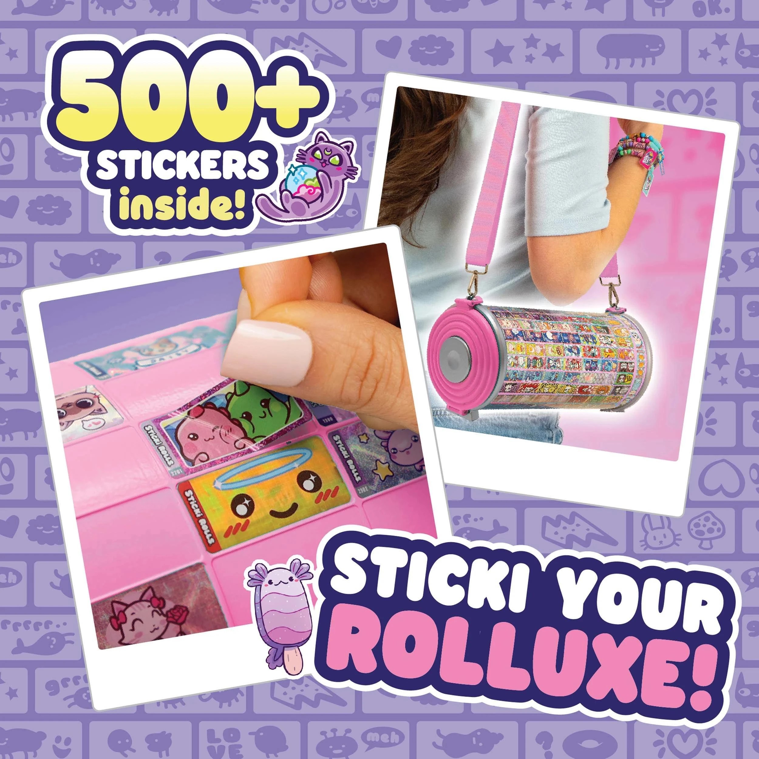 4 Sticki Rolls Sticki Rolluxe Studio Set - Assorted - Multi, 4 of 9