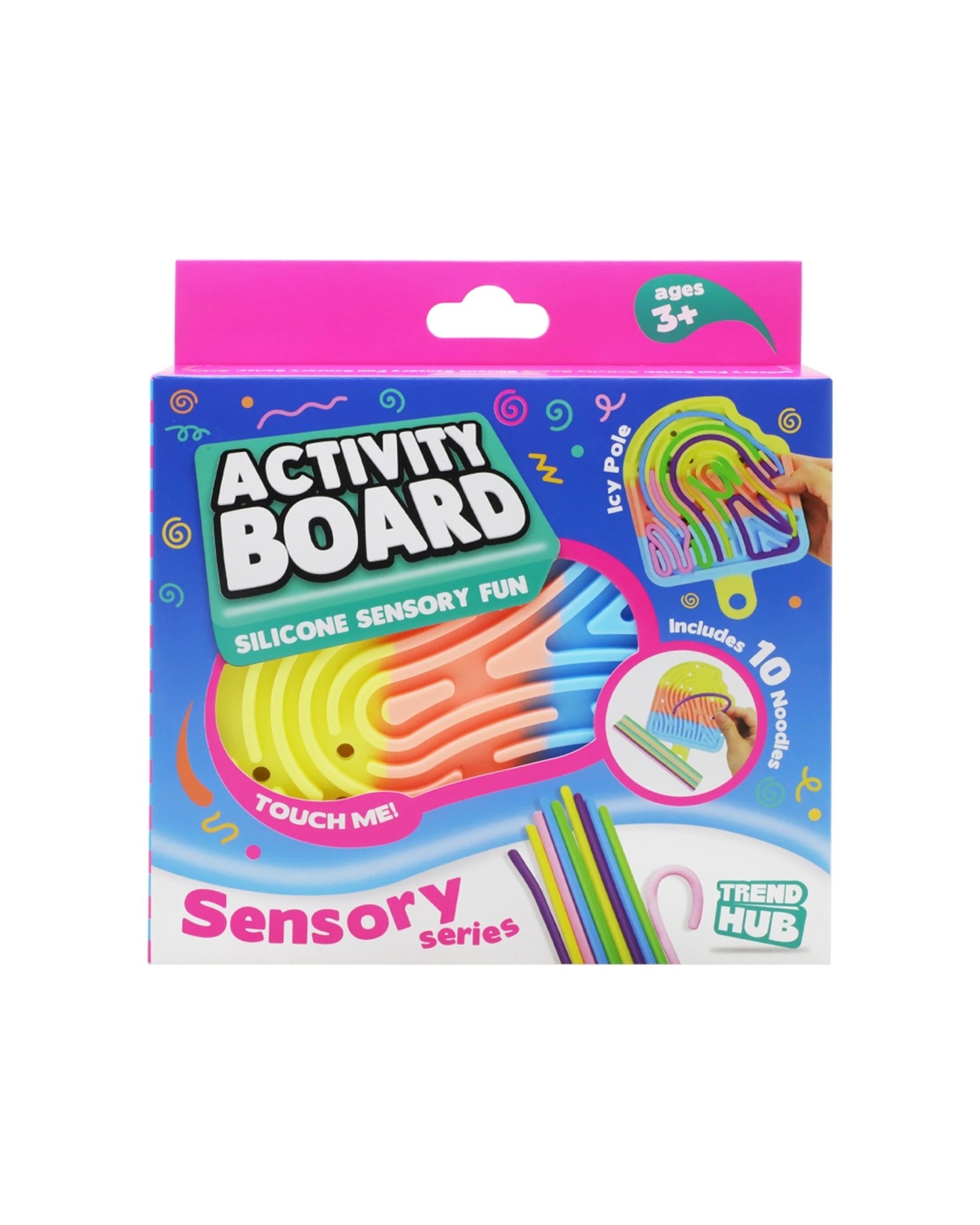 2 Trend Hub Kids Silicone Activity Board Wave 2 Sensory Toy - Multi, 2 of 9