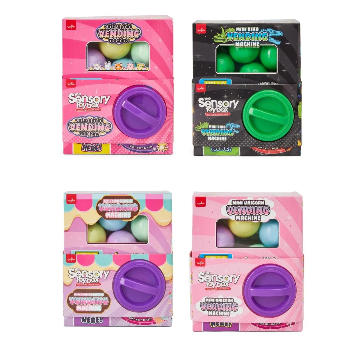 1 ToyMania Mini Vending Machine - Assorted, 1 of 5
