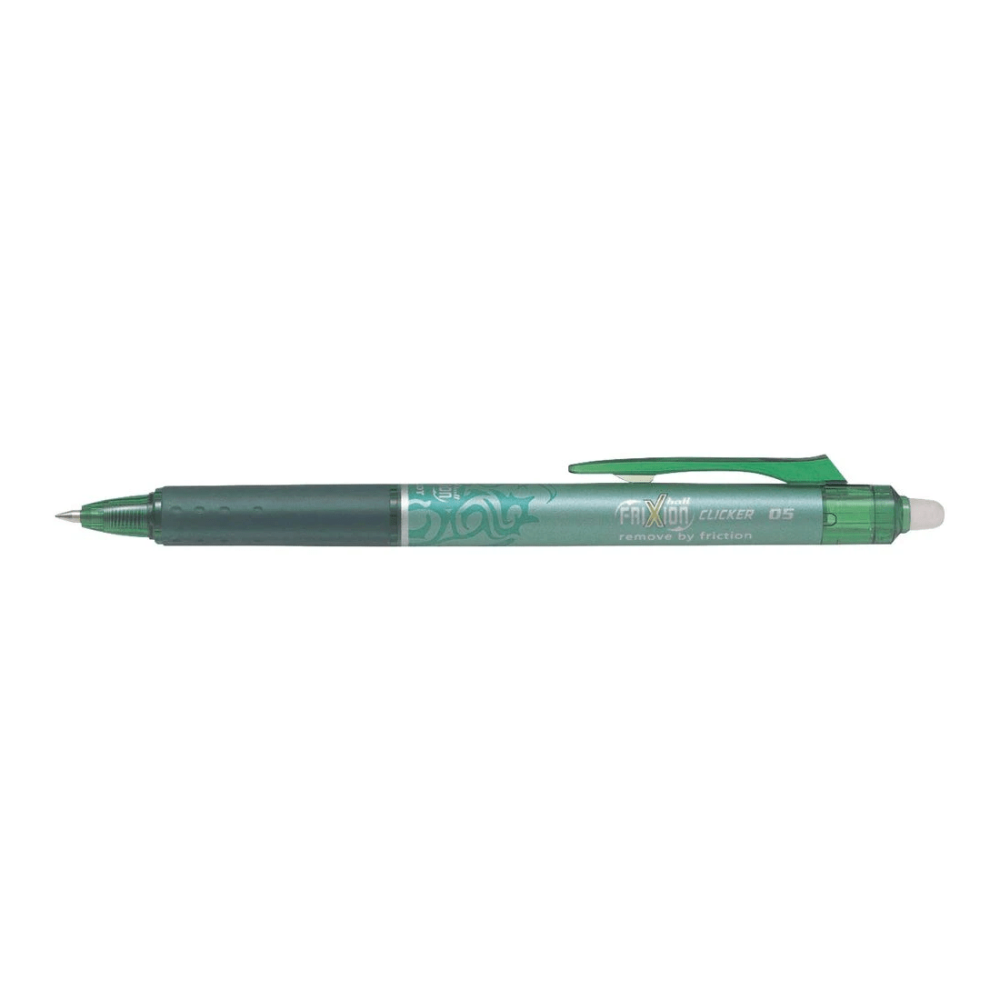 1 PILOT Frixion Clicker Erasable Gel Pen 0.5mm Green, 1 of 2