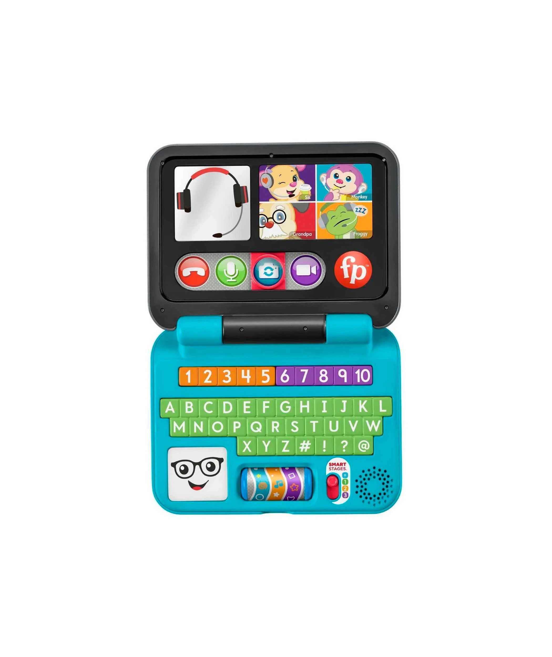 2 Mattel Fisher-Price Laugh & Learn Let's Connect Laptop - Multi, 2 of 6