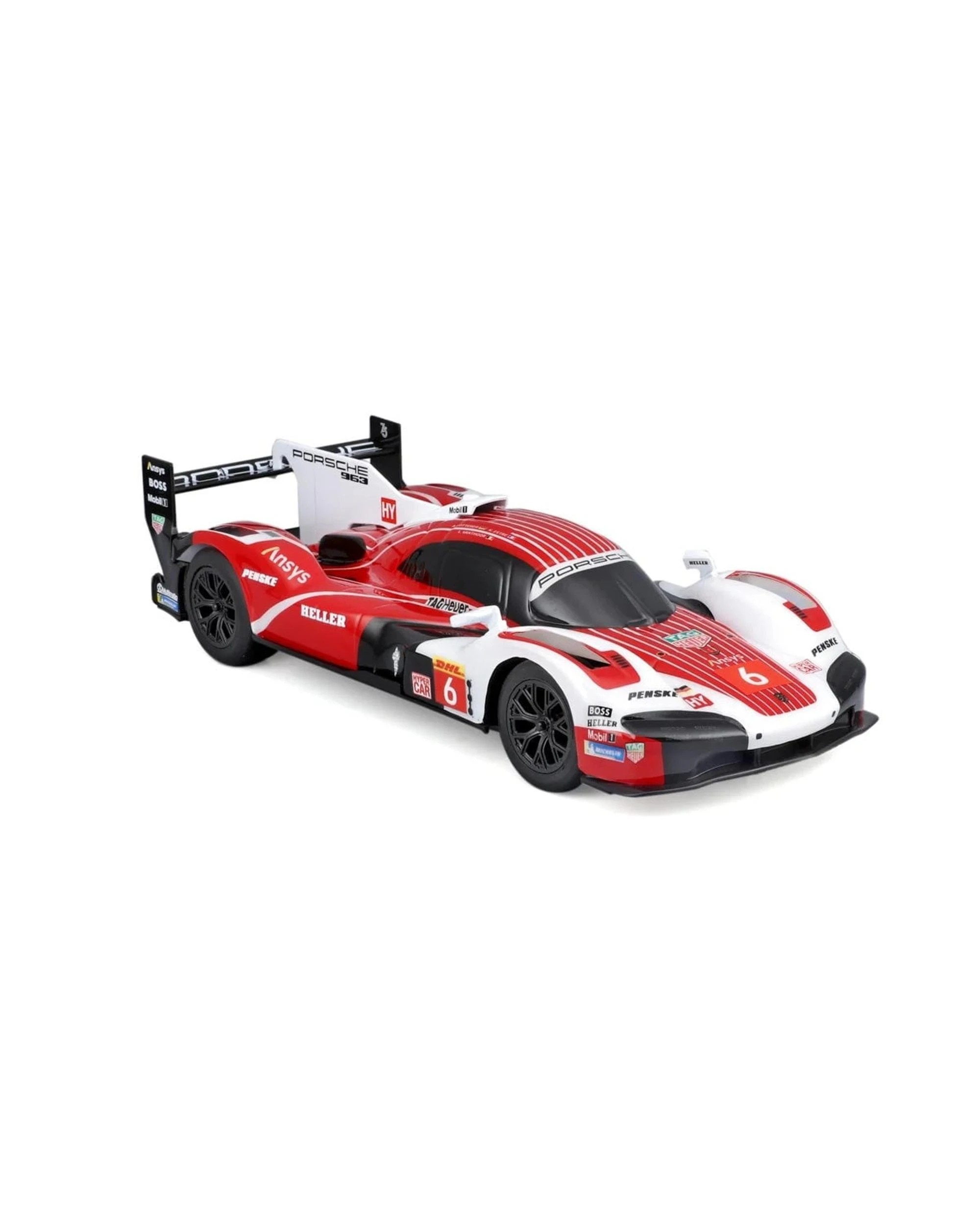 6 Maisto Tech RC Endurance Racer Porsche 963 Penske #6 1:24 Scale Vehicle, 6 of 8