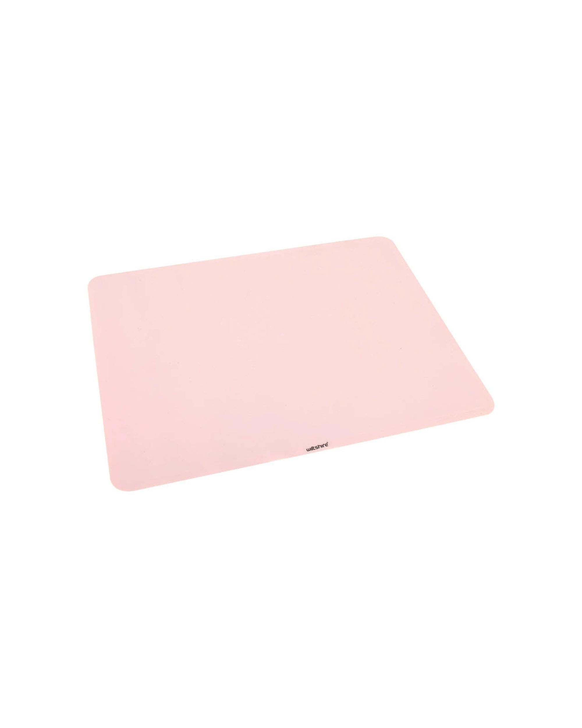 1 Wiltshire Reusable Silicone Non-Stick Oven Safe Baking Mat 40.5x30.5cm - Pink, 1 of 3