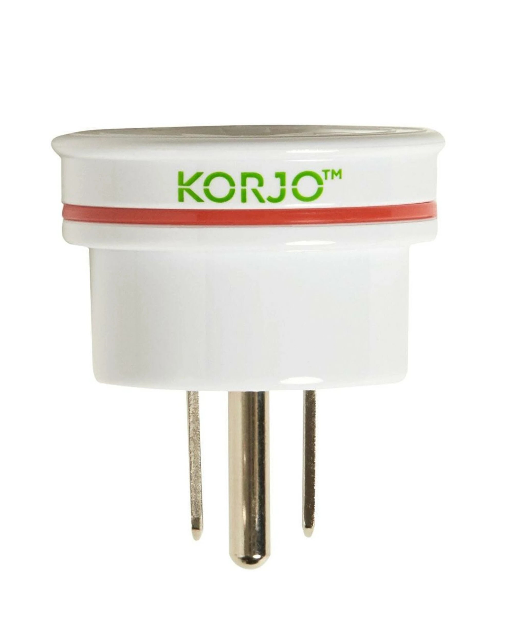 3 Korjo Travel Adaptor Plug - White, 3 of 3