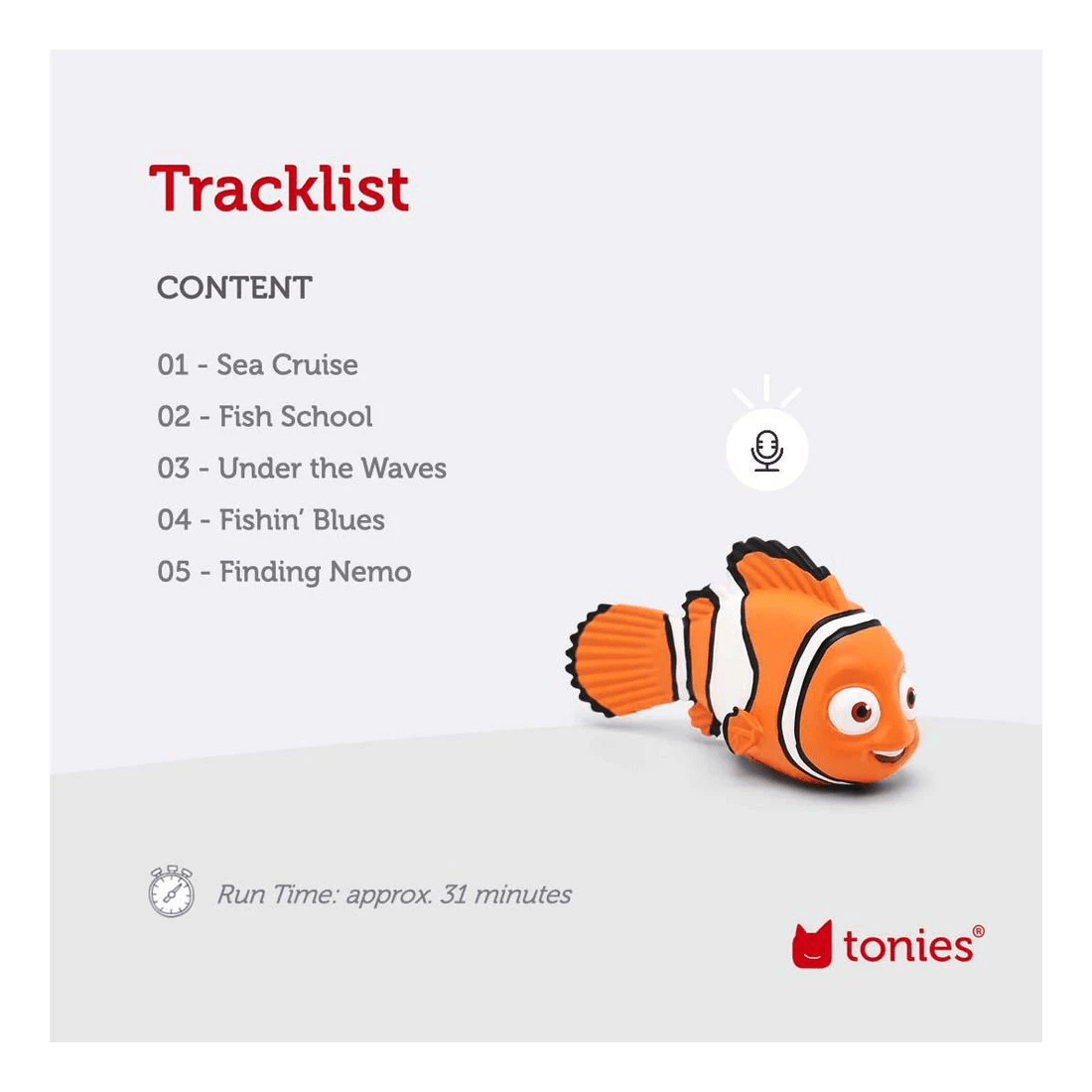5 Tonie Audio Character Finding Nemo, 5 of 5