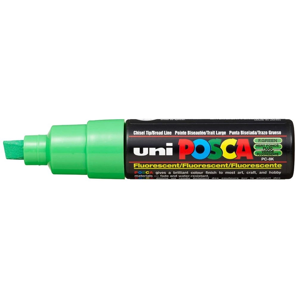 1 POSCA PC 8K Paint Marker Fluorescent Green, 1 of 5