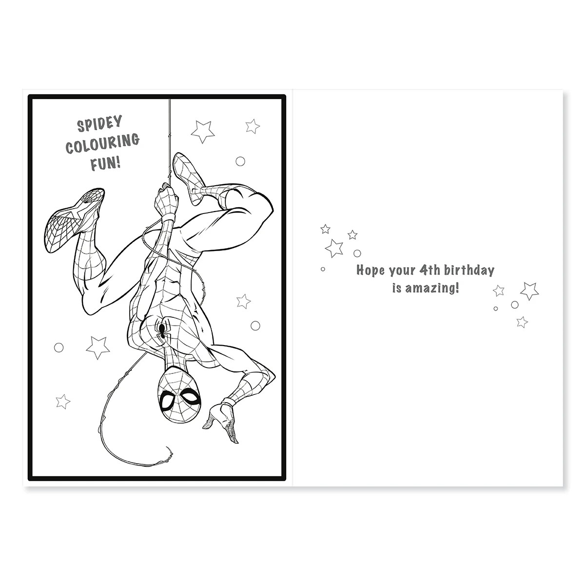 2 Connections from Hallmark Kids Birthday Card - Marvel Spider-Man Hero 4th, 2 of 3