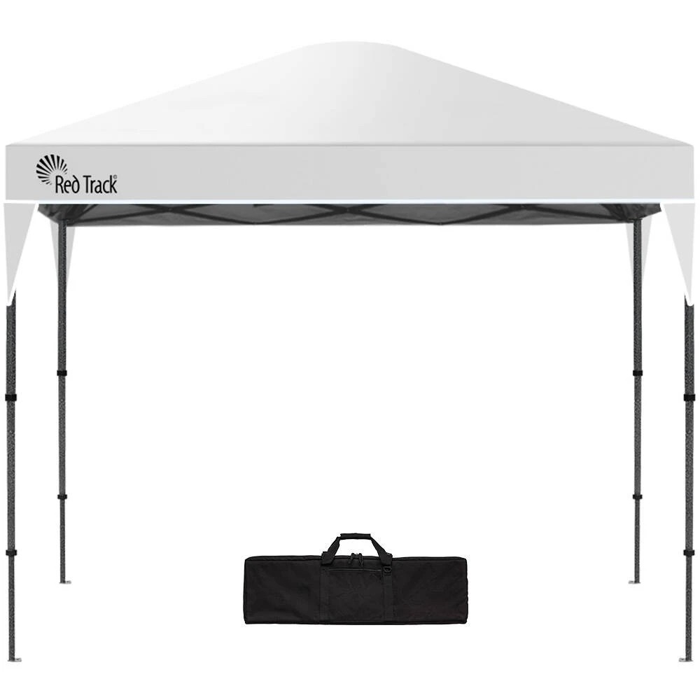 1 Red Track 2.2x3.6m Folding Gazebo with Carry Ba - White, 1 of 1