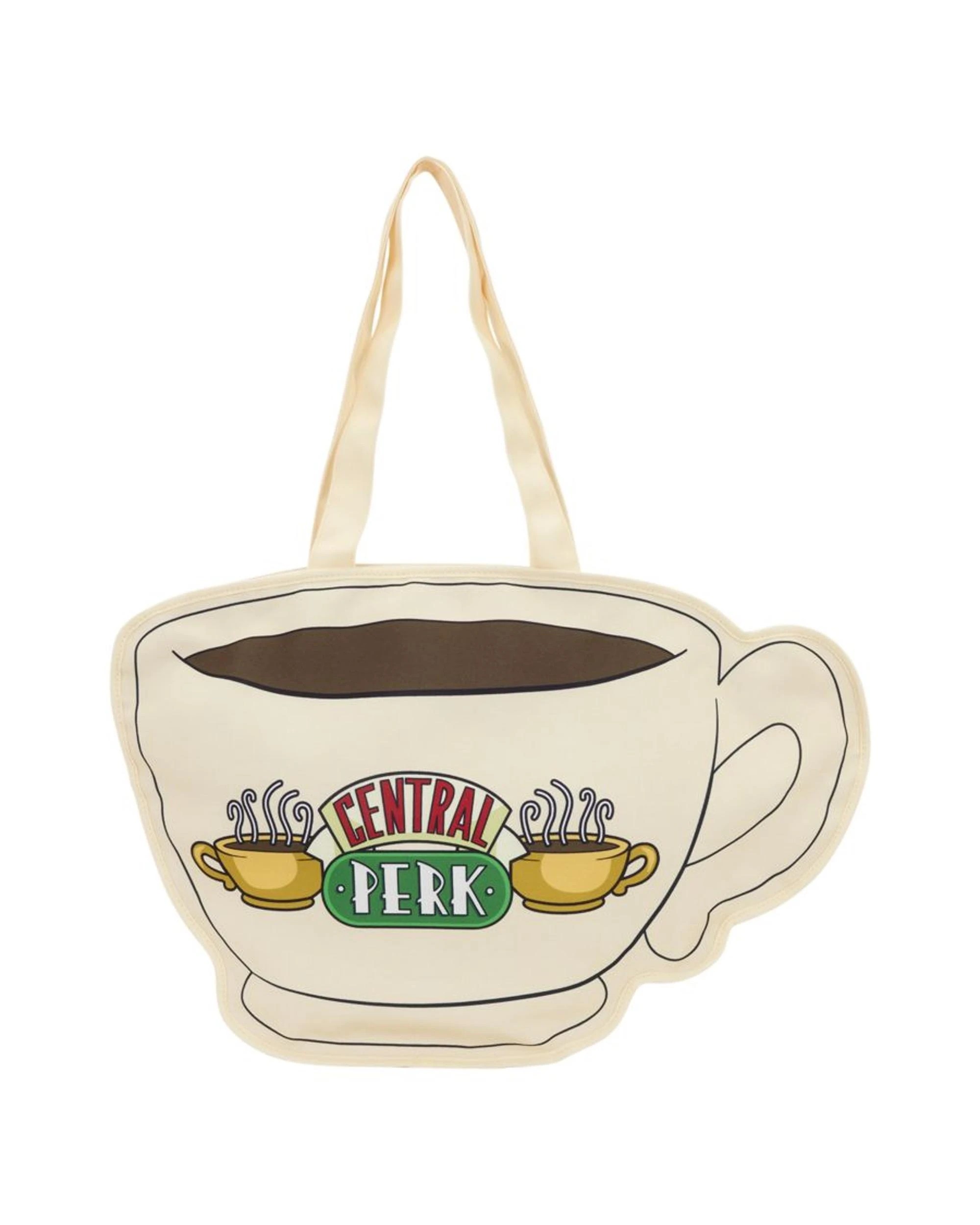 1 Loungefly Friends Central Perk Large Canvas Tote Bag, 1 of 3