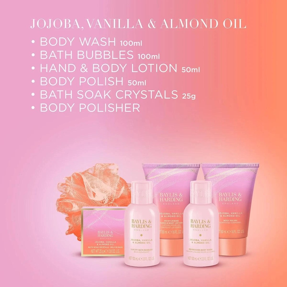 3 Baylis & Harding Signature Collection Keepsake Boxes Gift Stack - Jojoba, Vanilla and Almond Oil, 3 of 4