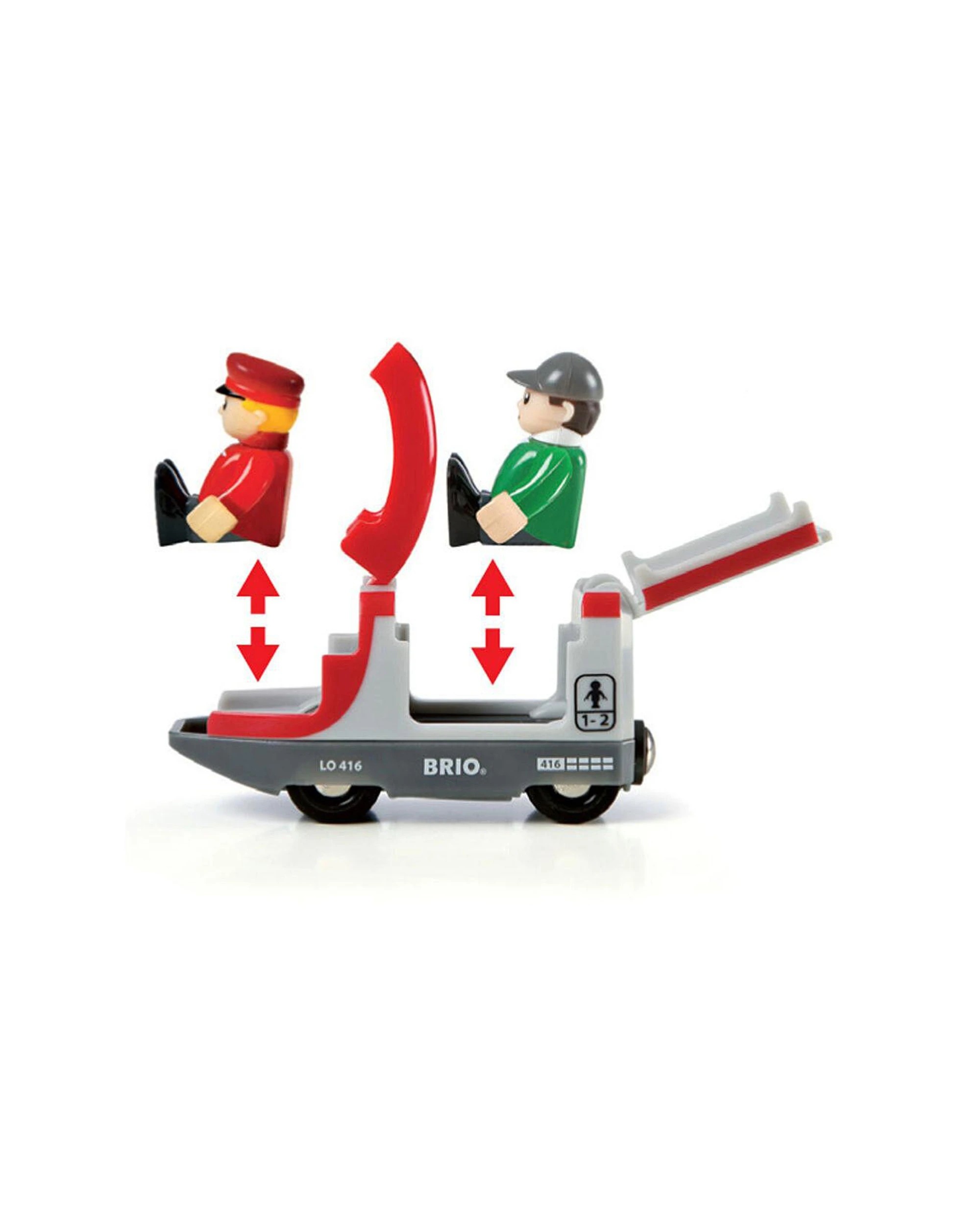 Brio 5pc Travel Train Kids Childrens Pretend Play Toy - Multi - Kmart