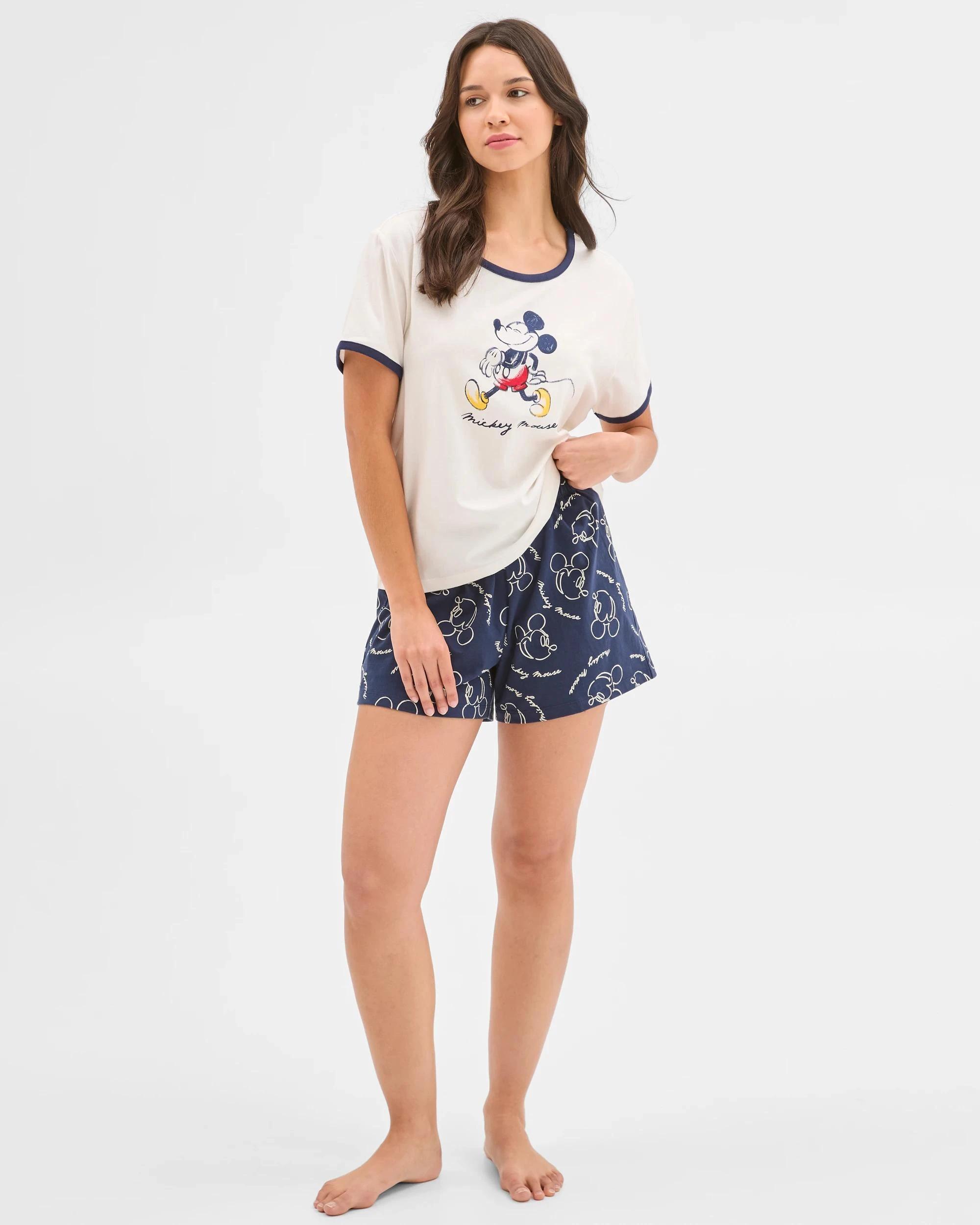 1 Australian Cotton Disney Mickey Mouse Pyjama Set , 1 of 7