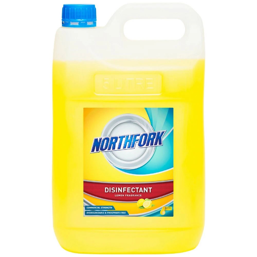 1 Northfork Commercial Grade Lemon Disinfectant 5L, 1 of 1