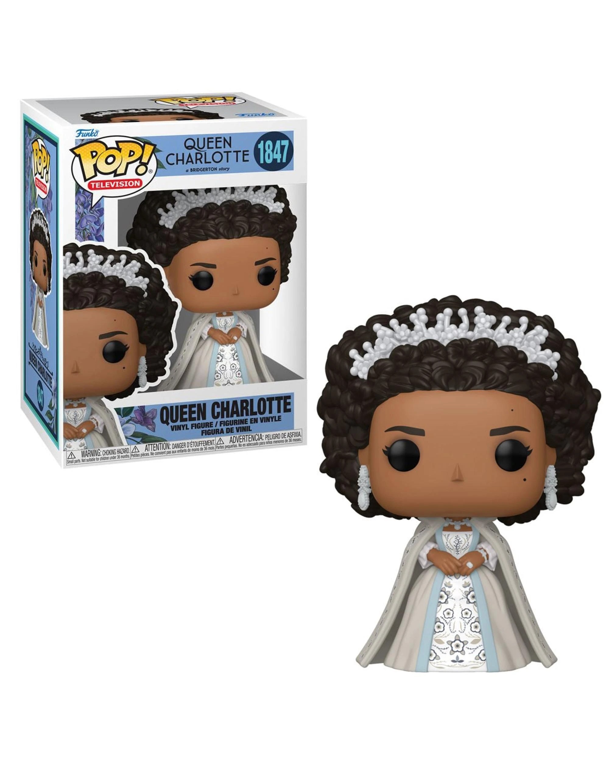 1 Queen Charlotte: A Bridgerton Story Queen Charlotte Funko POP! Vinyl, 1 of 3