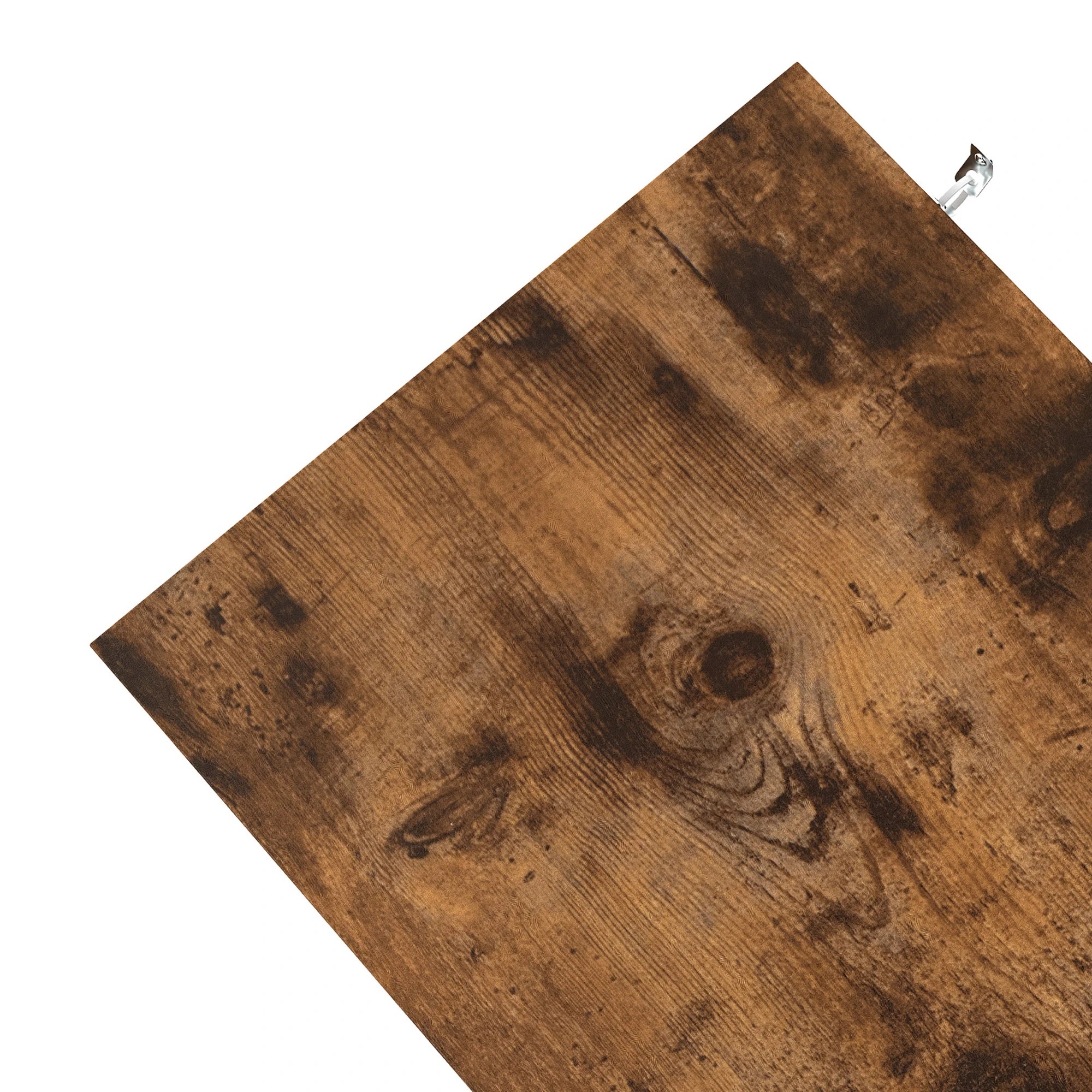 4 Levede TV Unit Stand Cabinet  with LED Lights 140cm - Brown, 4 of 10