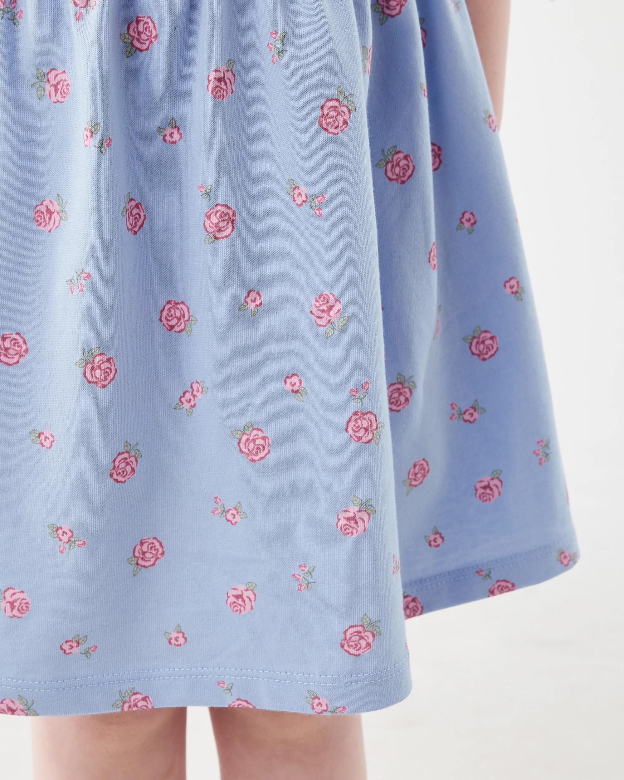 6 Jersey Dress Blu Rose, 6 of 8