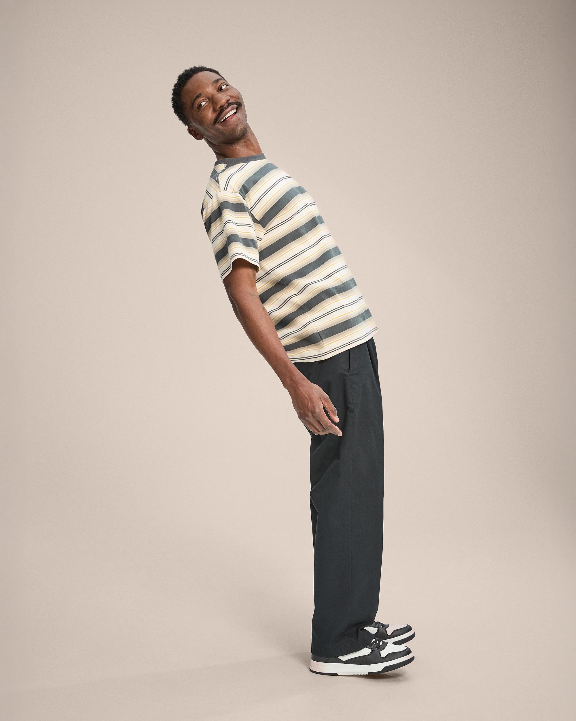 7 Cotton Loose Fit Pants - Commons BLACK, 7 of 7