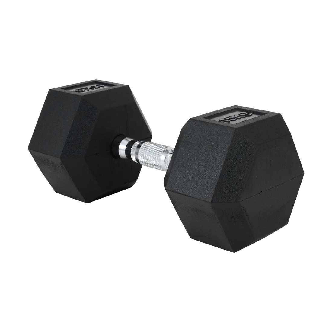 1 15kg Hexagonal Dumbbell, 1 of 6