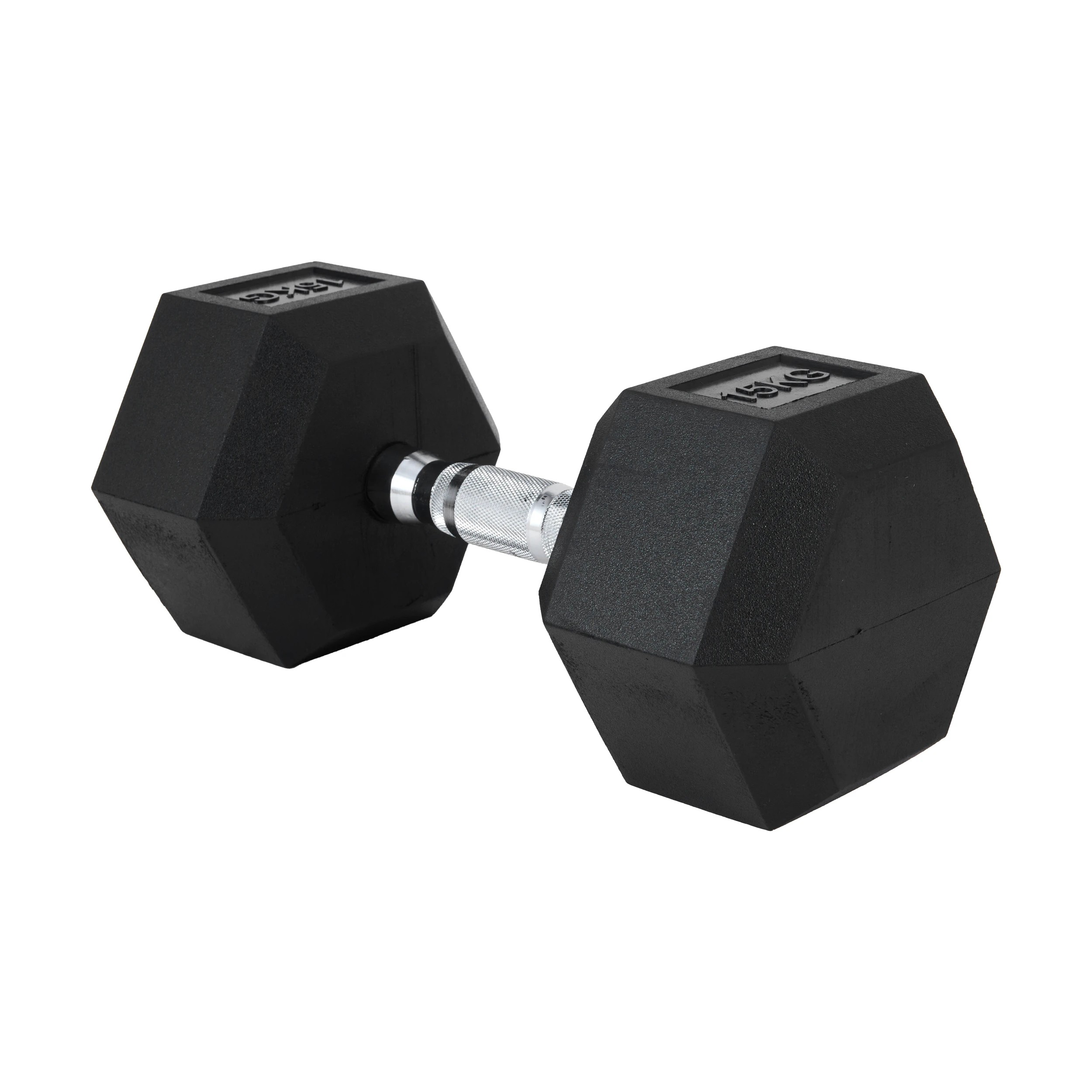 1 15kg Hexagonal Dumbbell, 1 of 6