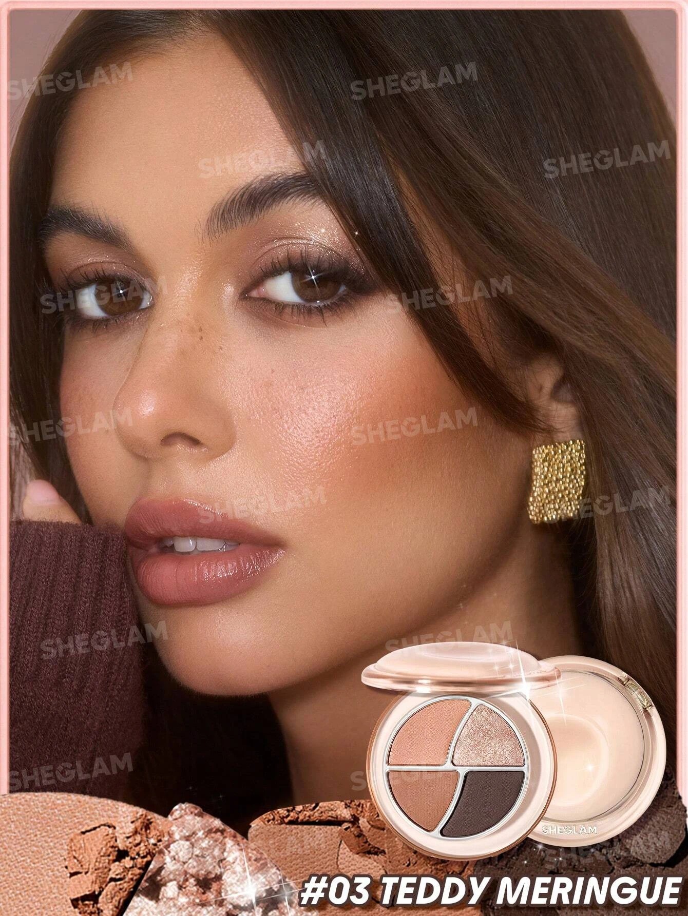 3 SHEGLAM Daydreamer Mini Palette - Teddy Meringue, 3 of 6