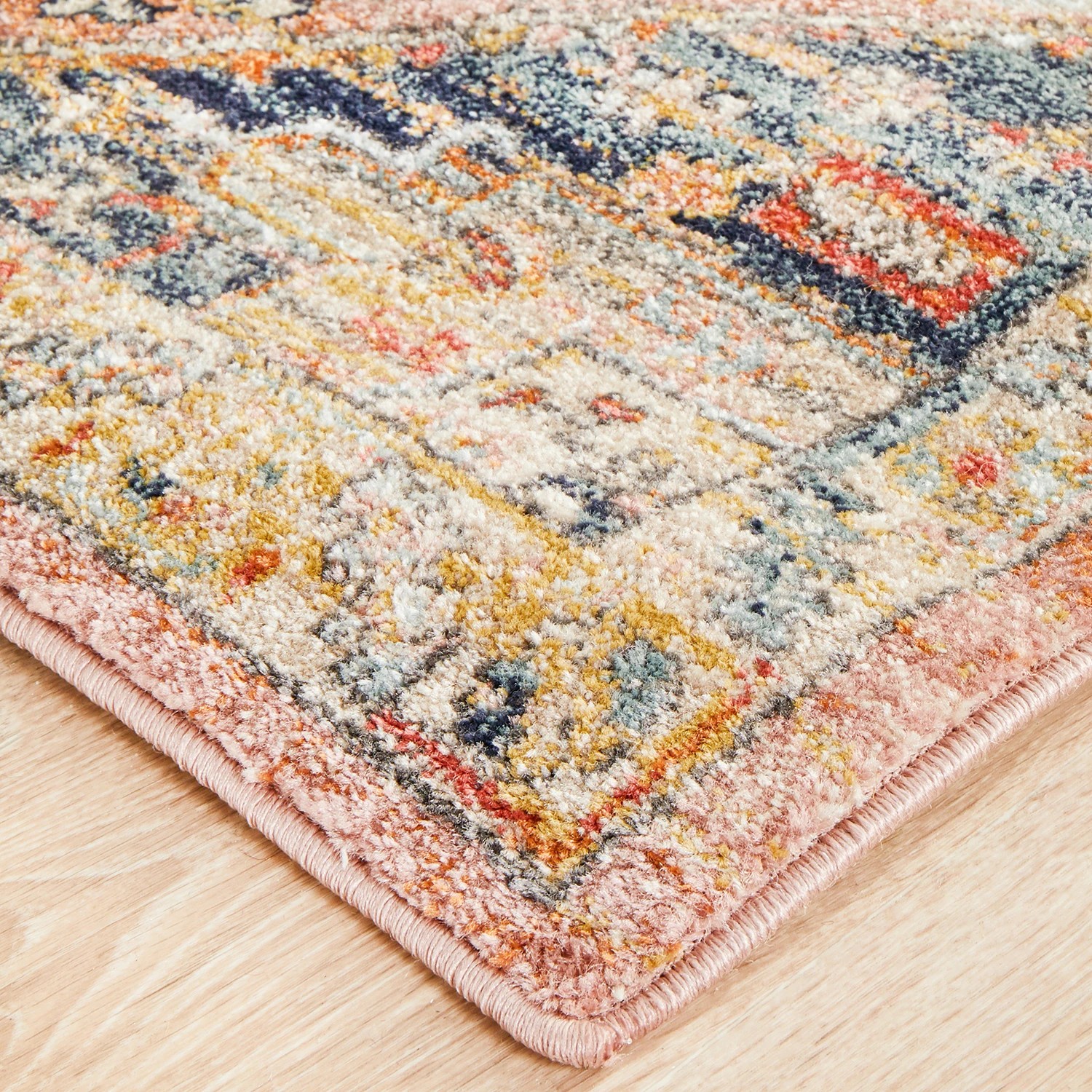 5 Common Ground Rugs Eterna 850 500x80cm - Extra Large Runner Power Loomed Pet Friendly Rug - Beige, 5 of 9