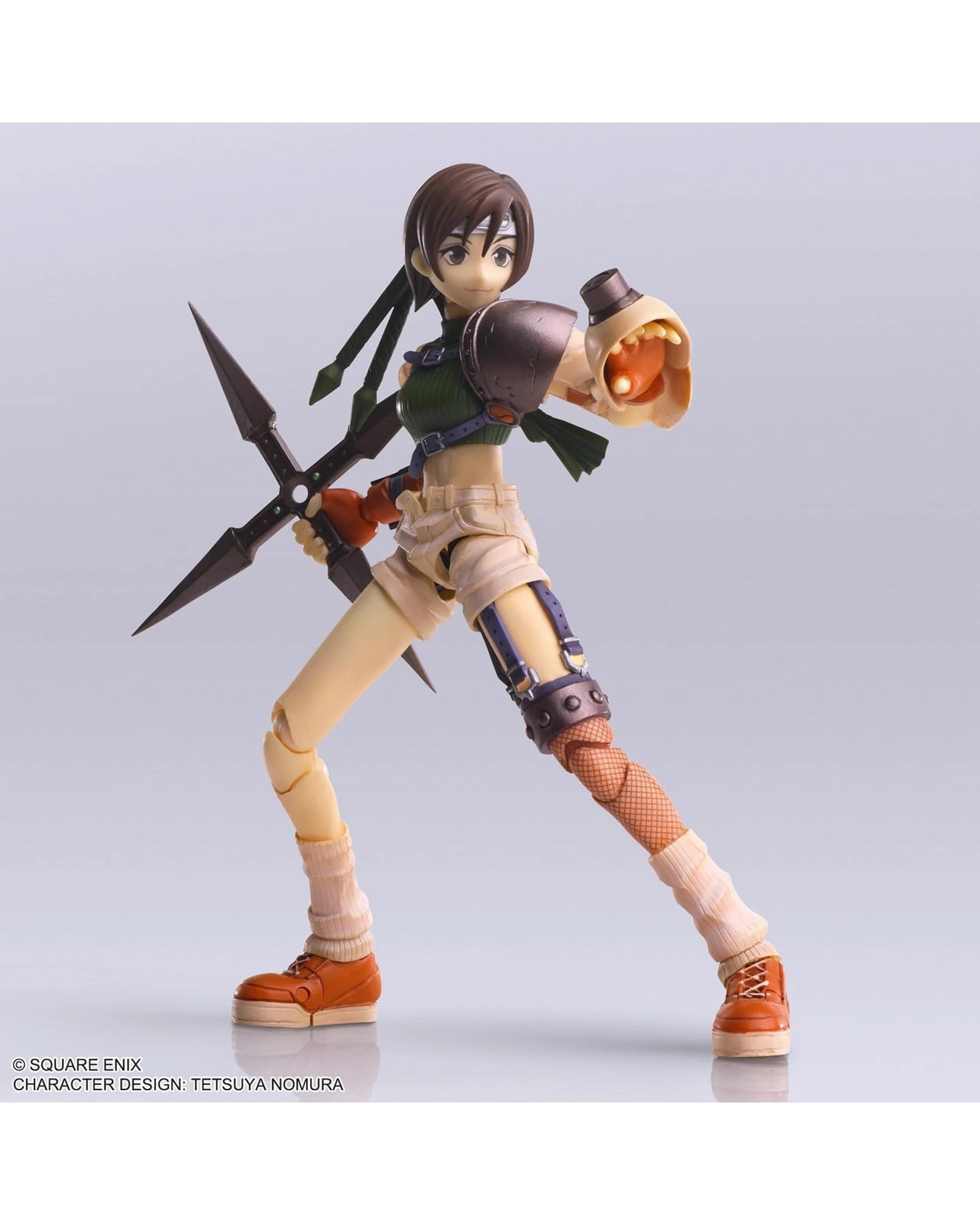 4 Final Fantasy VII Yuffie Kisaragi Bring Arts 6 inch Action Figure, 4 of 9