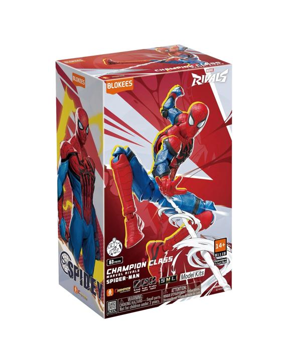 Blokees Marvel Rivals Champion Class 06 Spider-Man Model Kit