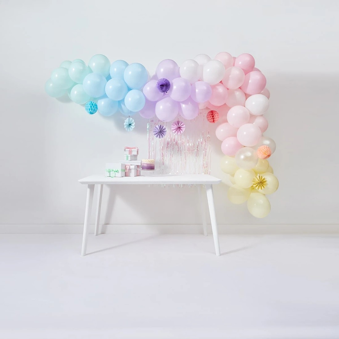 1 Pastel Embellished Mega Balloon Garland, 1 of 8
