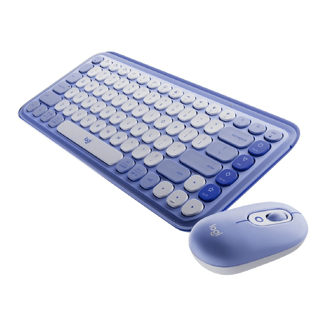 4 Logitech POP Icon Keyboard/Mouse Combo Lilac, 4 of 10
