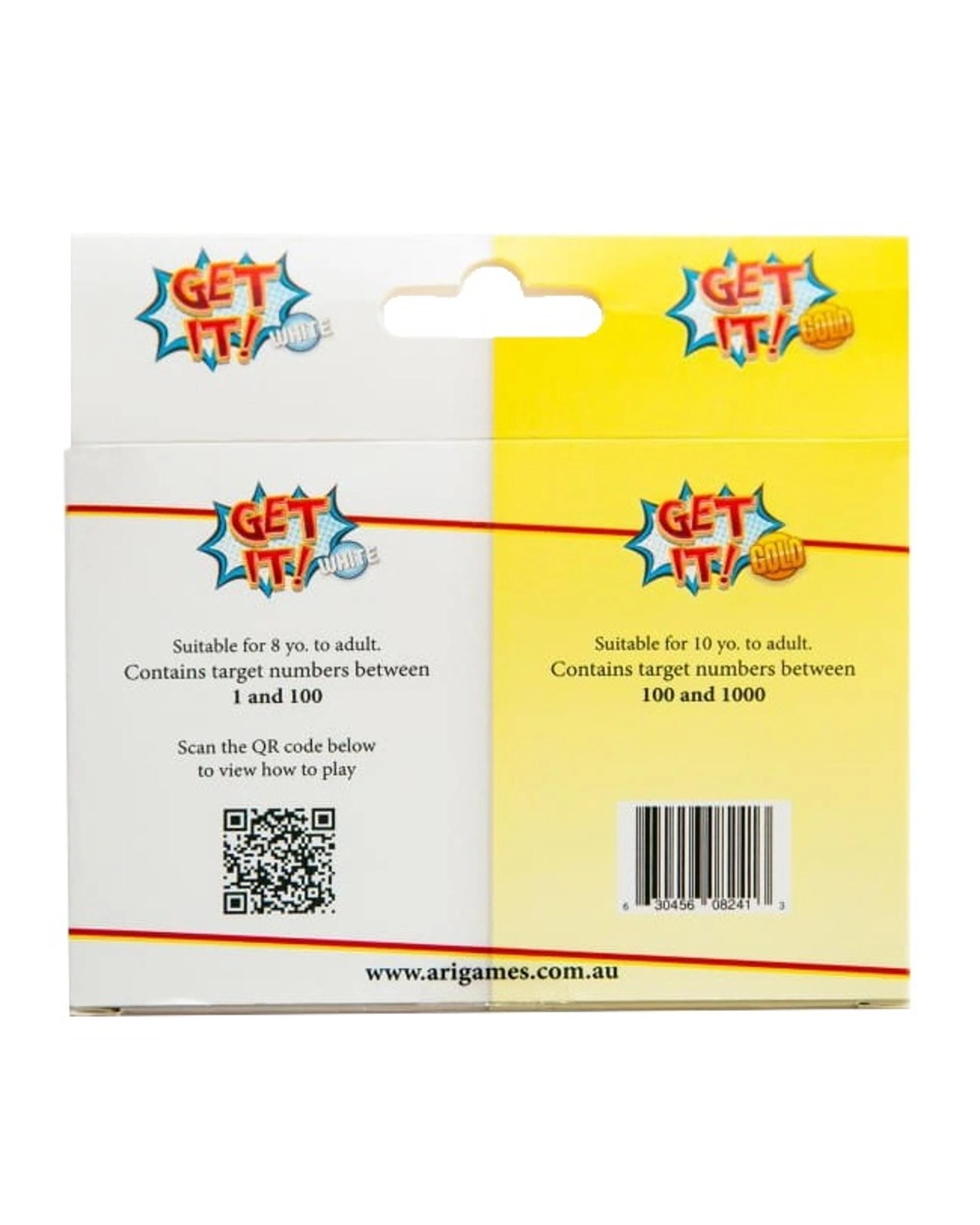 3 Get It Double Pack Gold and White Card Game, 3 of 3