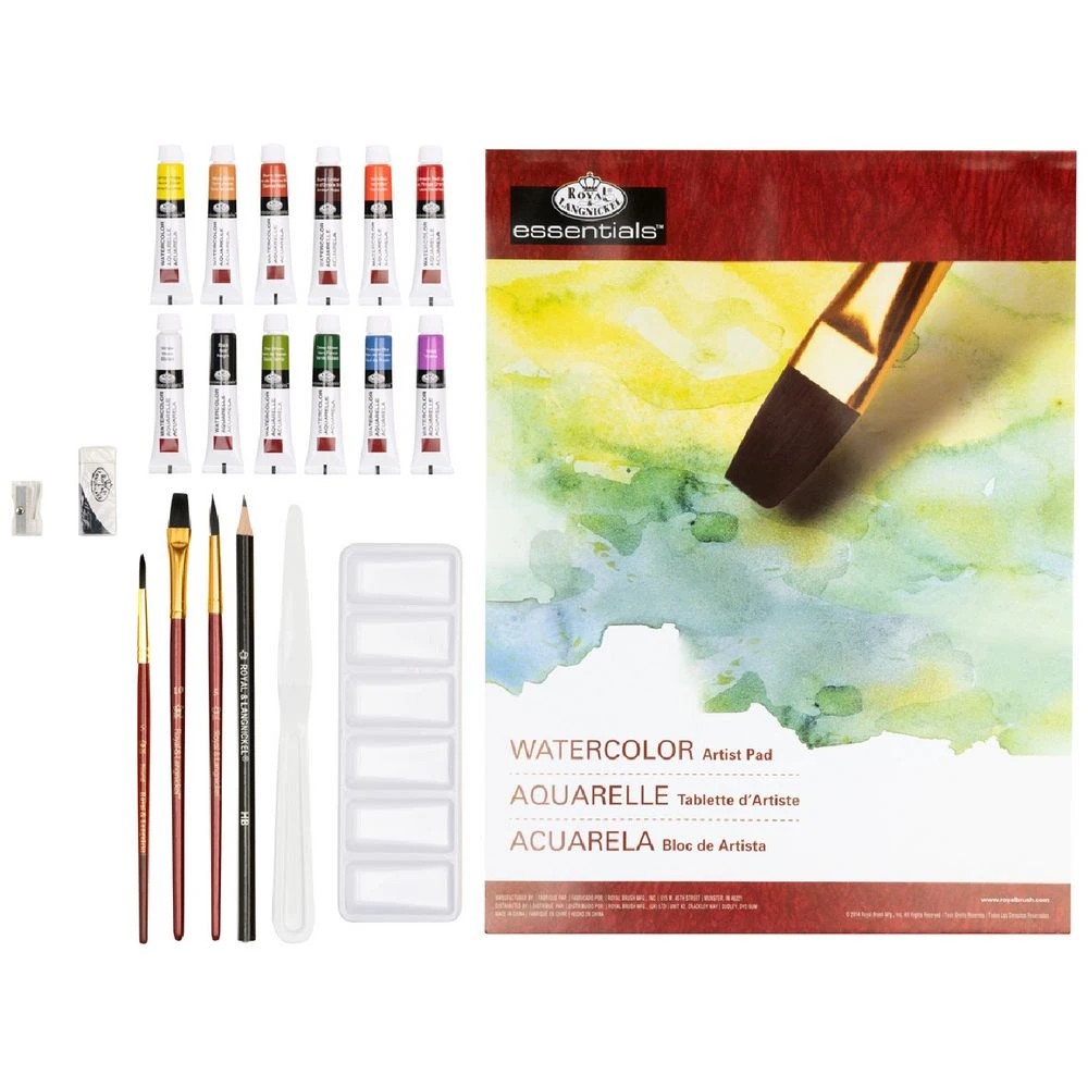 3 Royal & Langnickel Start in Arts Watercolour Art Set 31 Piece, 3 of 6