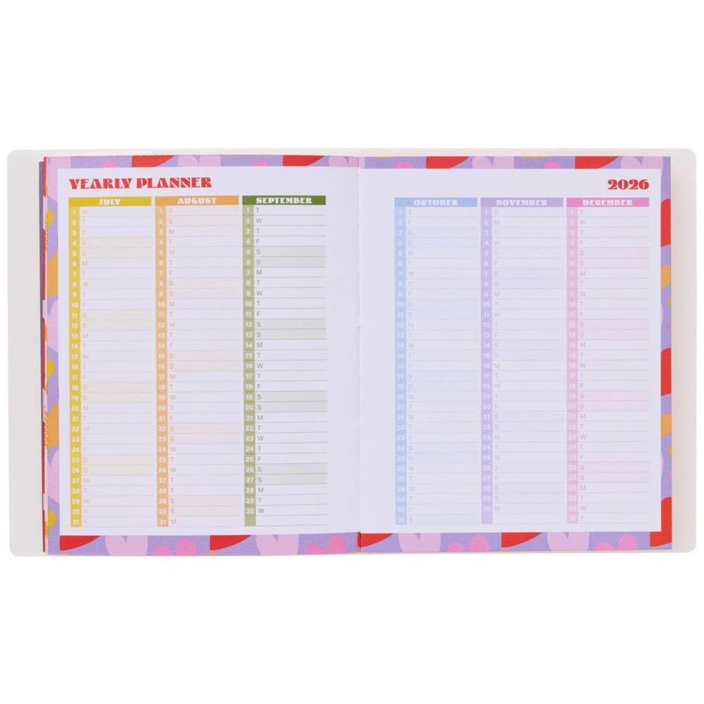 5 Otto Small Week to View FY26/27 Diary Whimsy Cream, 5 of 7