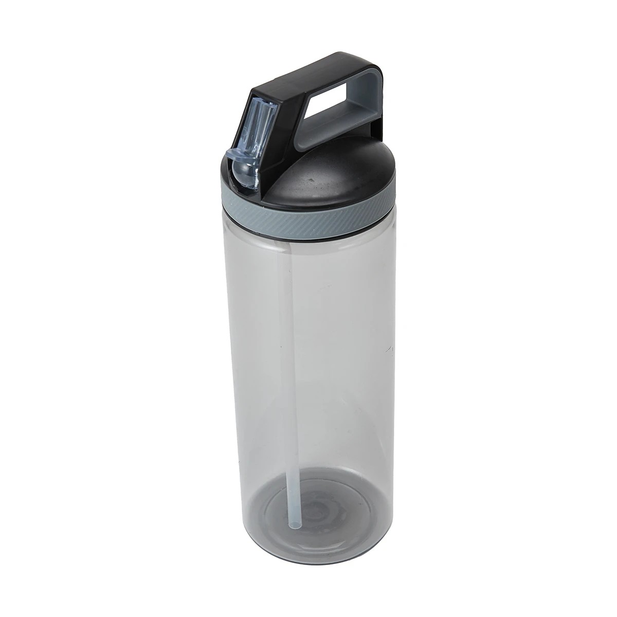 3 1L Charcoal Flip Top Drink Bottle with Handle, 3 of 9