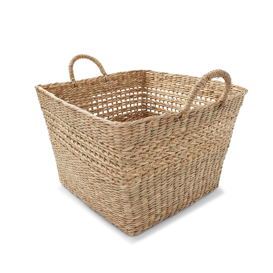 2 Square Seagrass Woven Basket - Natural, 2 of 8