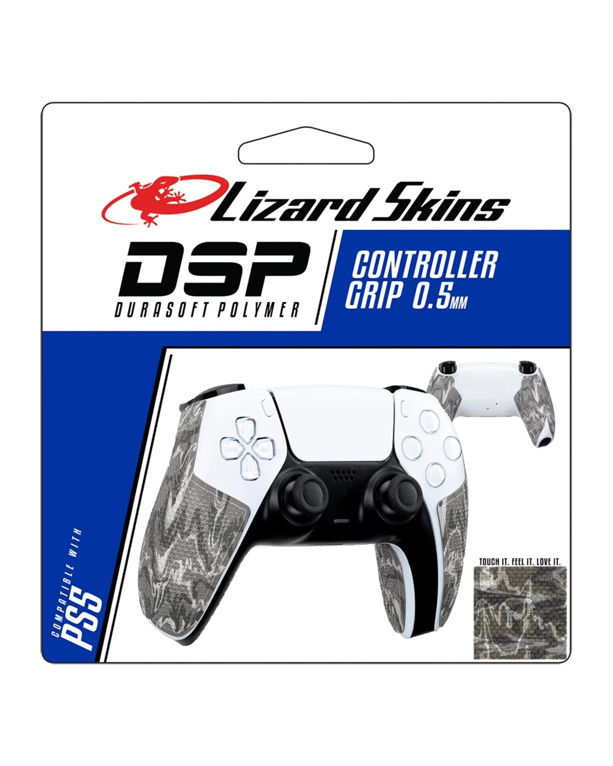 1 Lizard Skins DSP Skin for PS5 Controller - Phantom Camo - Grey, 1 of 6