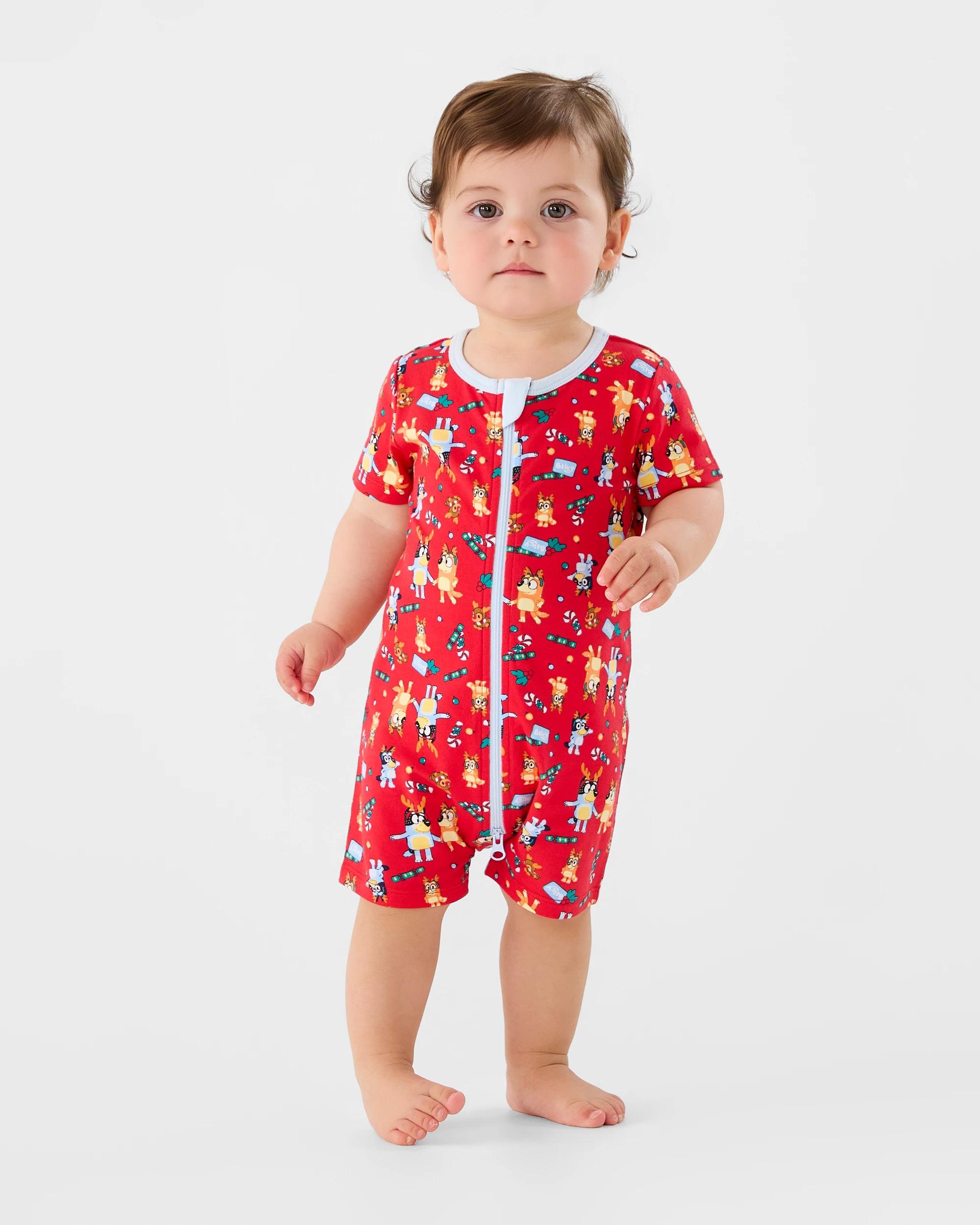 1 Bluey License Christmas Romper Bluey, 1 of 3