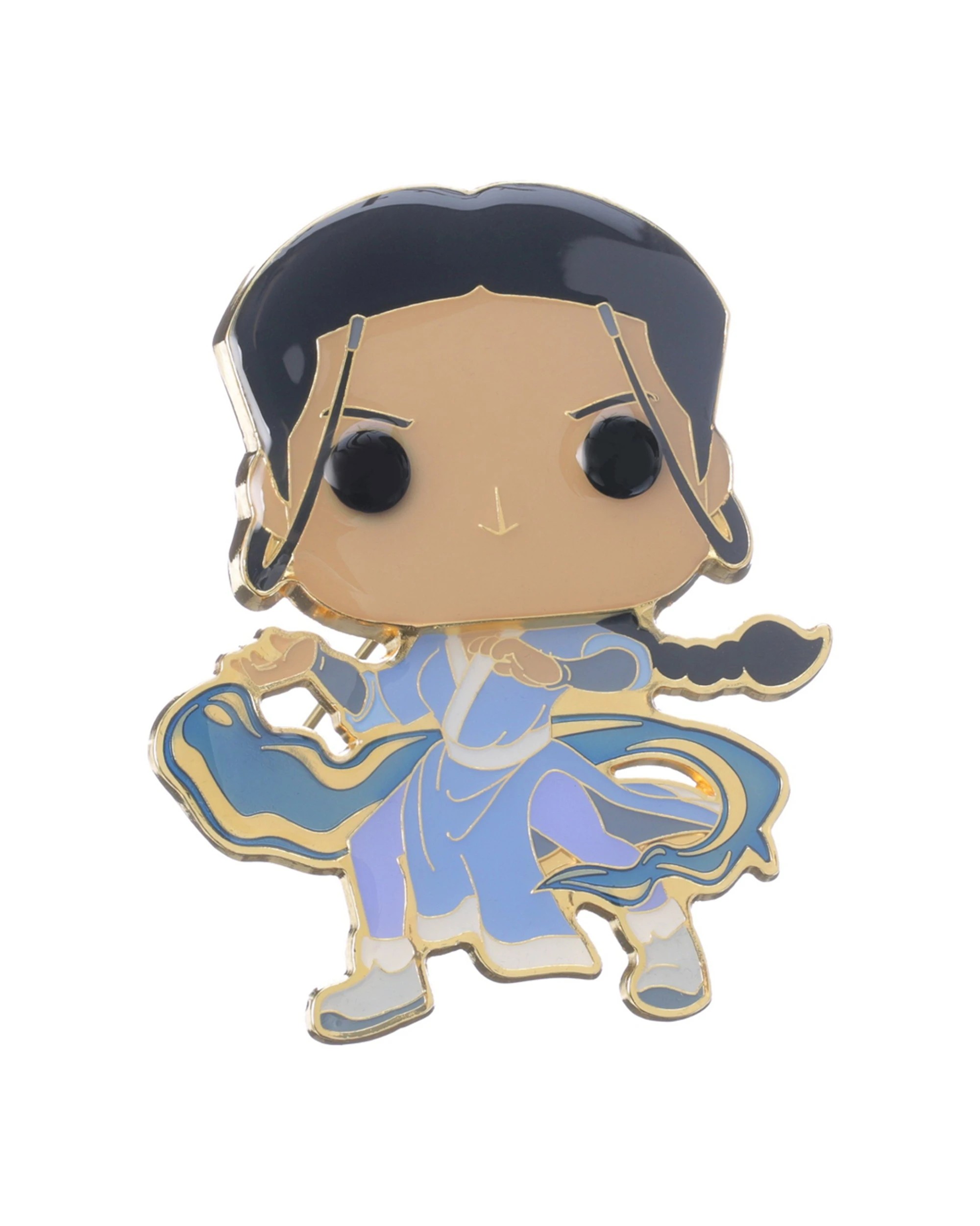 1 Pop Enamel Pin Avatar The Last Airbender Pin Katara 10cm Collectible Window Box - Multi, 1 of 3