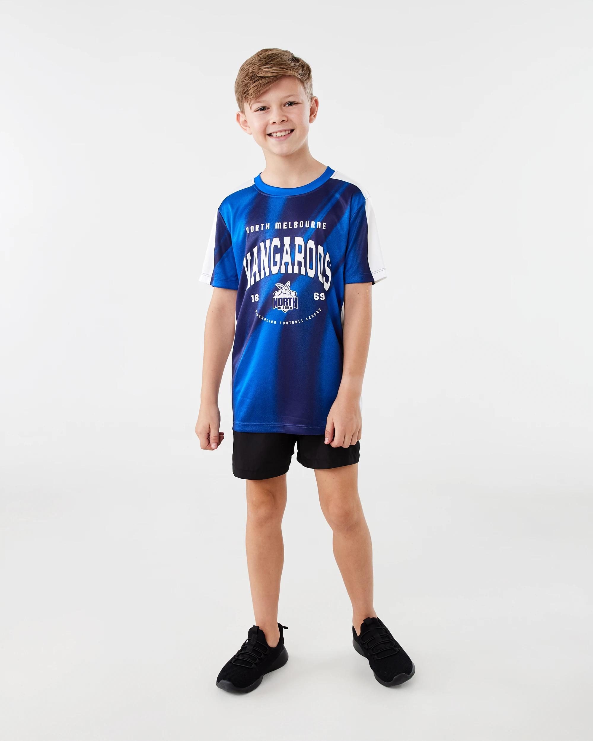 7 Official AFL Youth Training T-shirt Kangaroos, 7 of 9