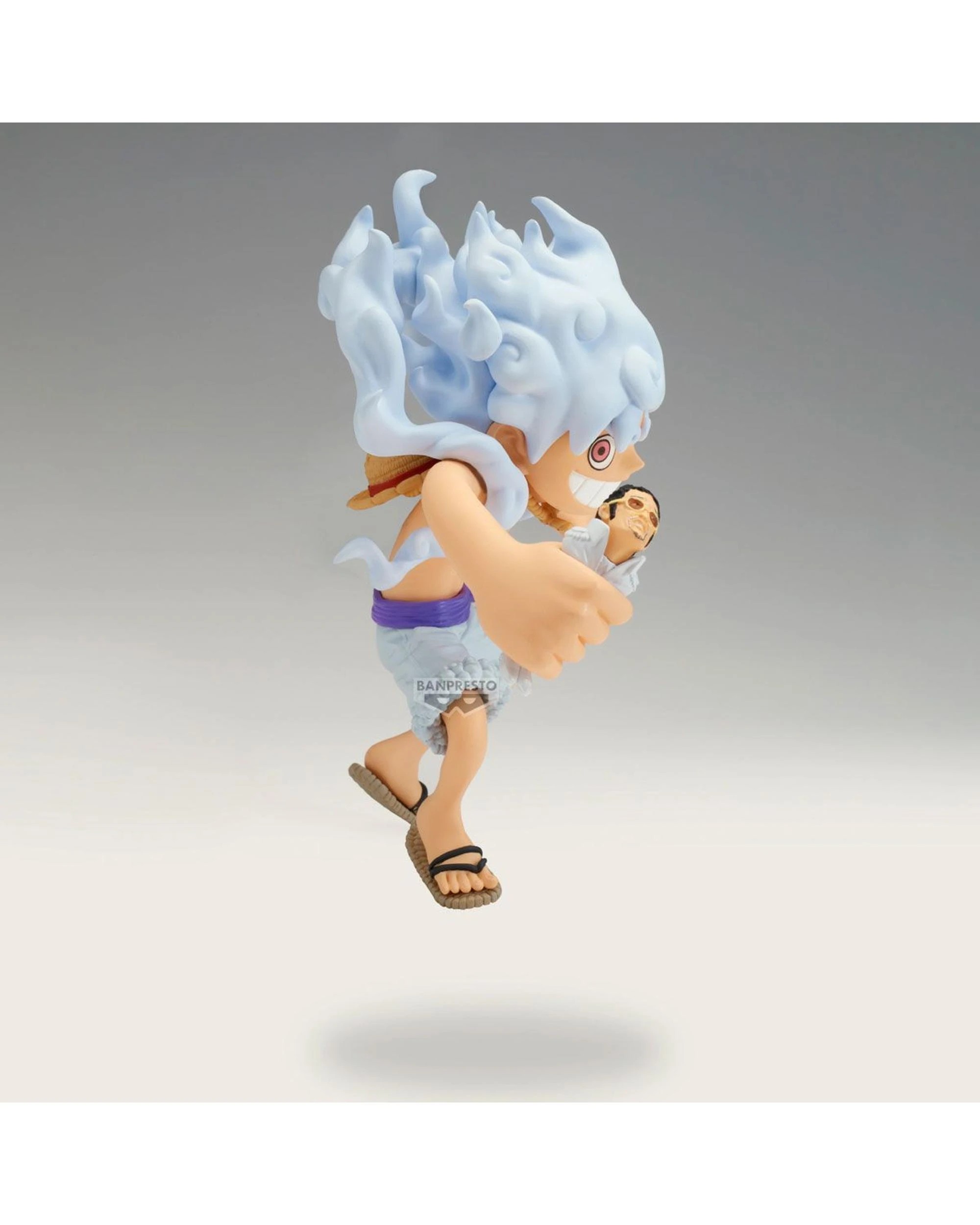 5 Banpresto Mega World Collectable One Piece Monkey D Luffy vs Borsalino Figure, 5 of 5