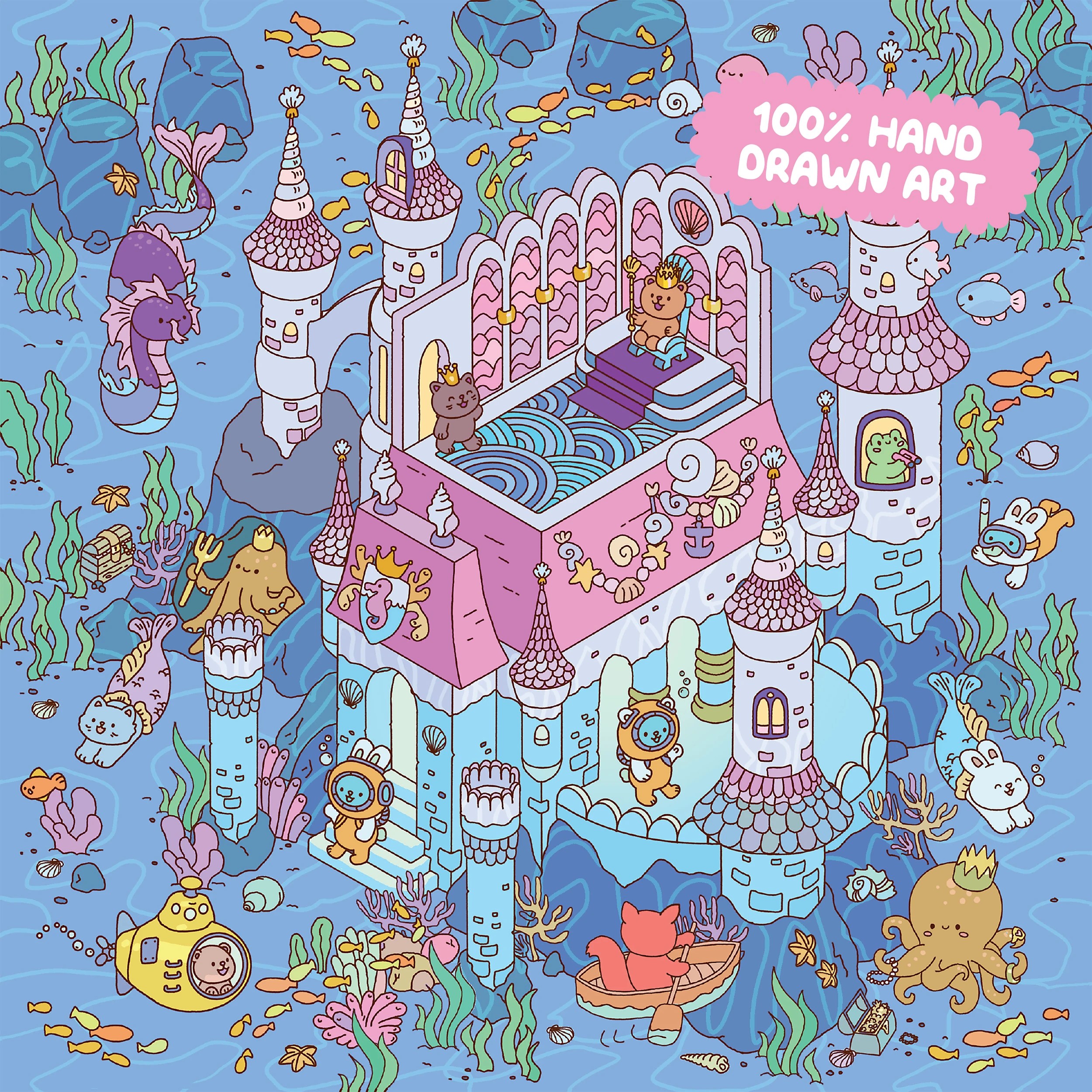 7 Cosy Sticker Worlds Magical Whimsy Book, 7 of 7