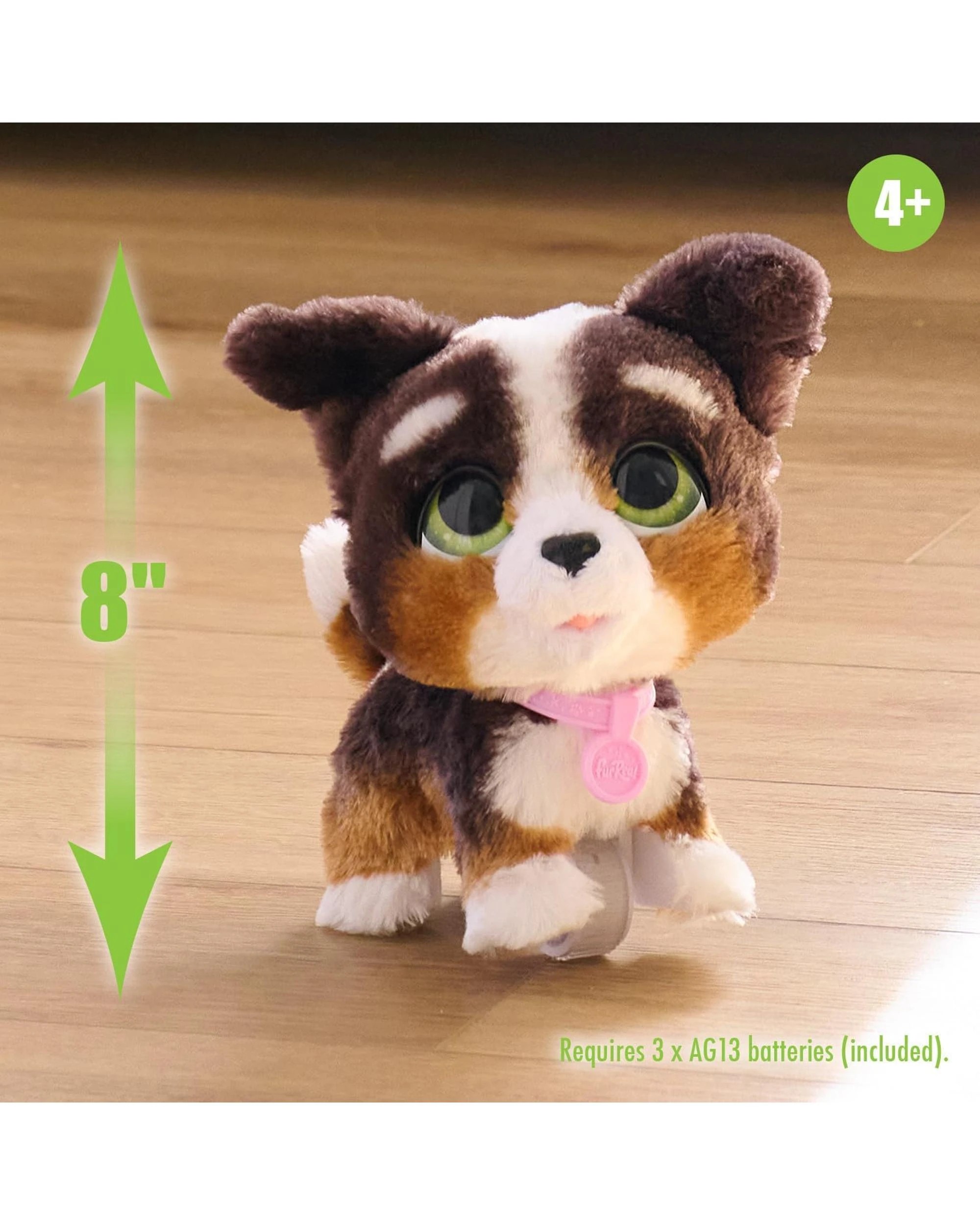 7 FurReal Walk-A-Lots Bernedoodle, 7 of 7