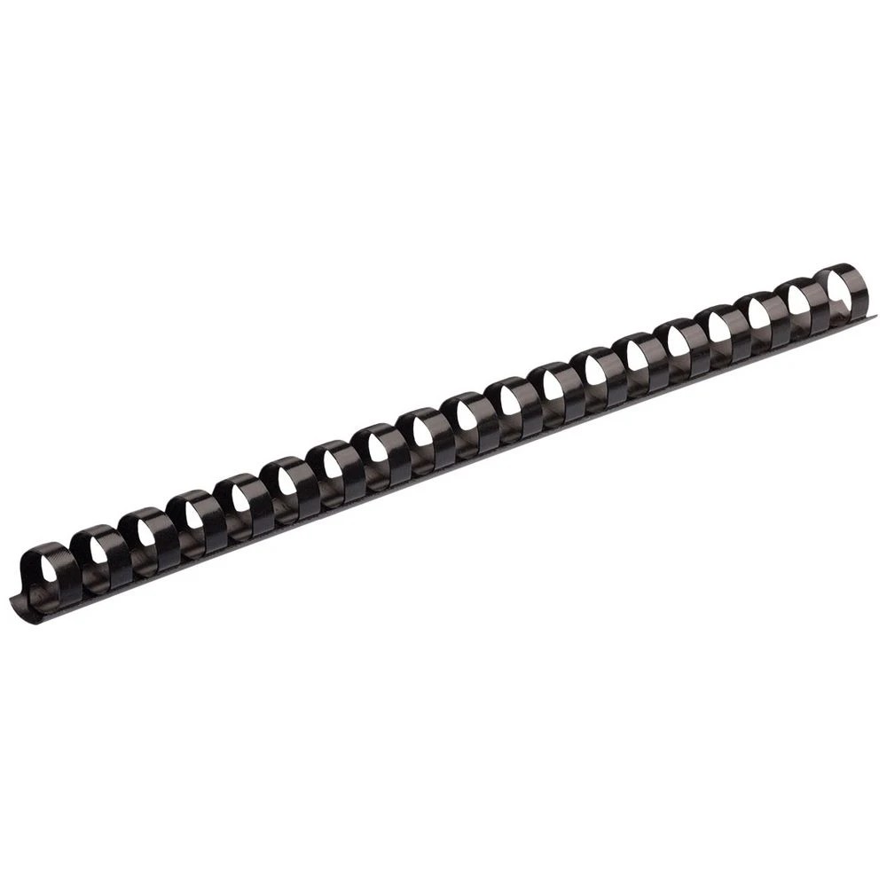 1 Fellowes Binding Combs 21 Loop 16mm Black 100 Pack, 1 of 4