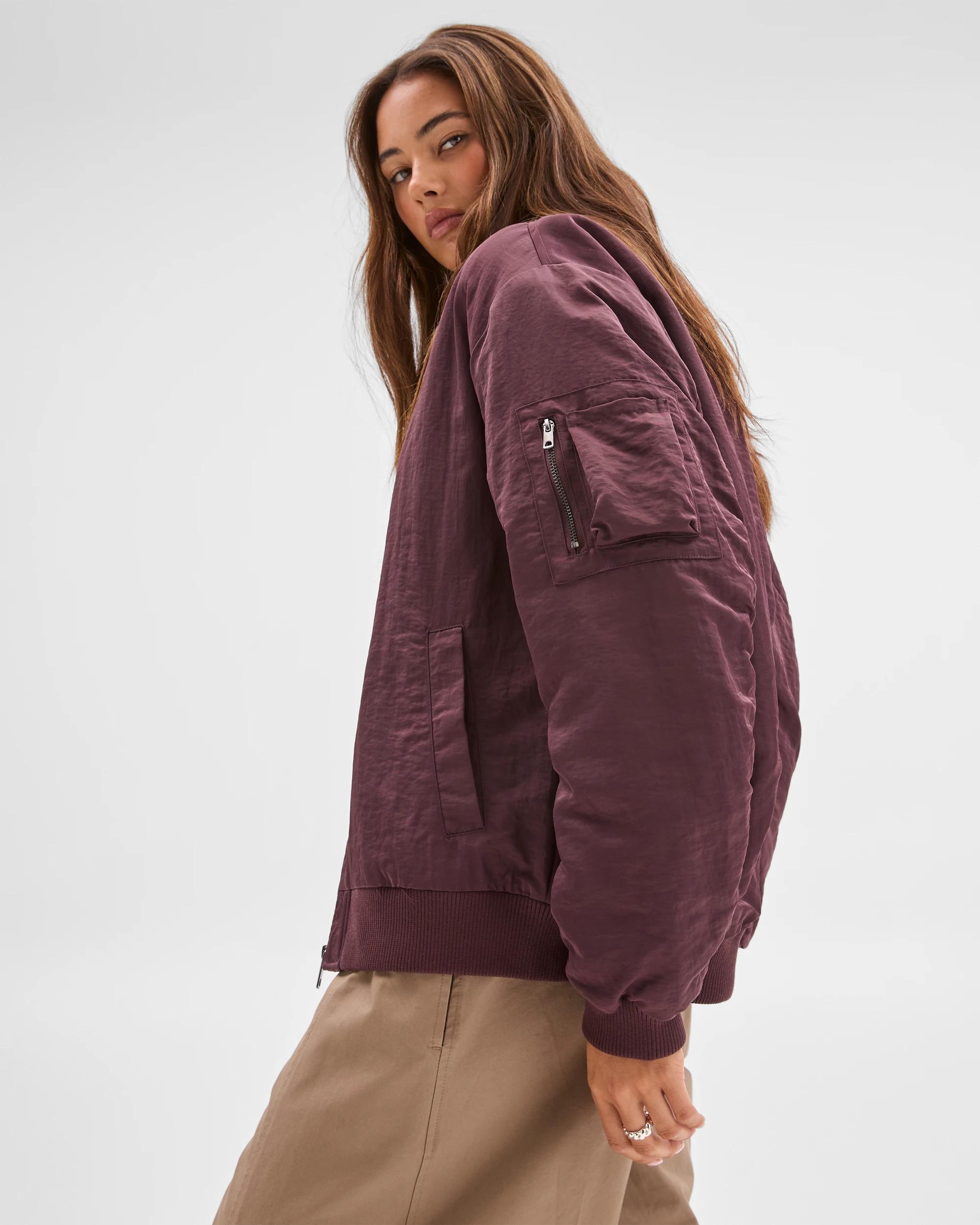 5 Lily Loves Bomber Jacket FUDGE, 5 of 6