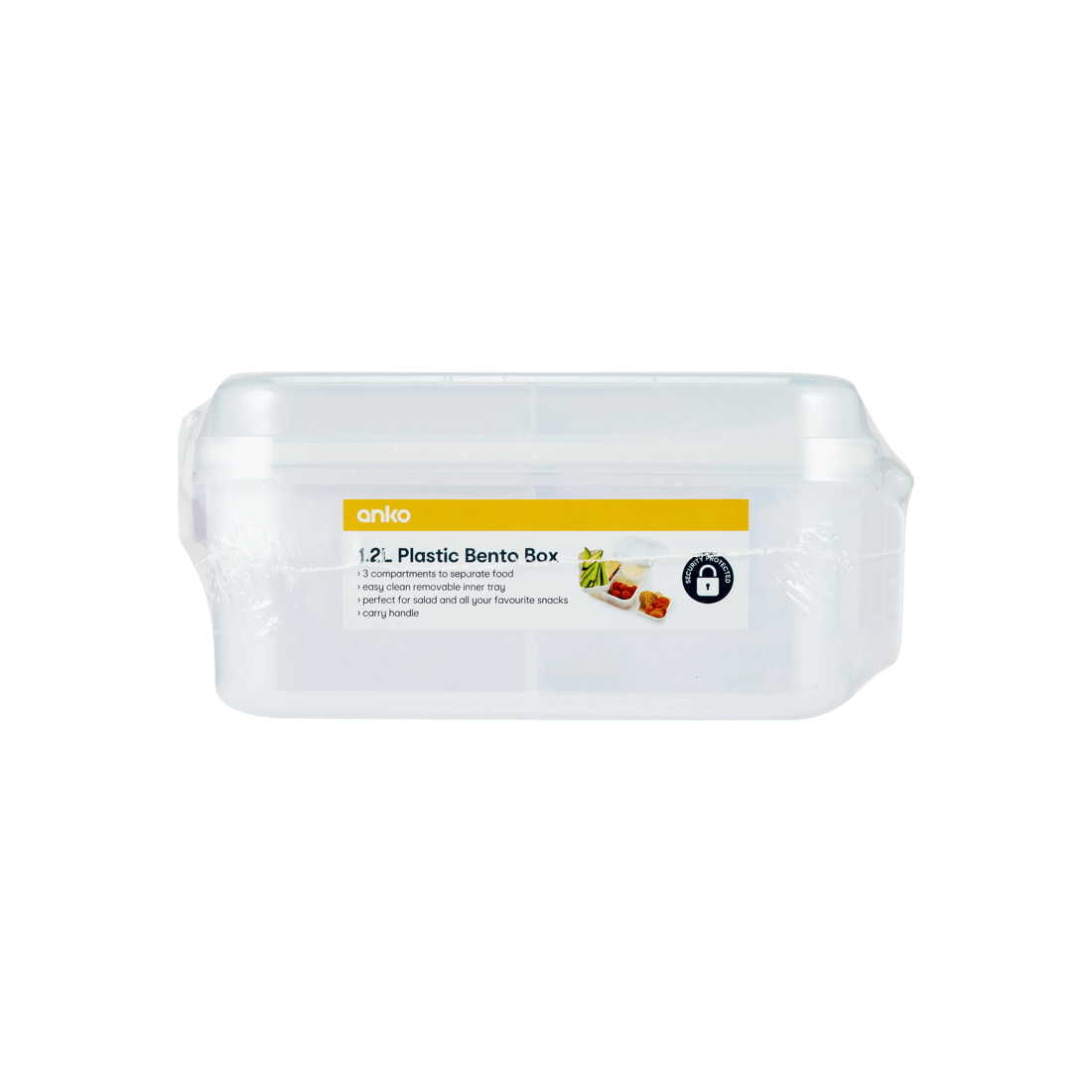 10 1.2L Plastic Bento Box, 10 of 10