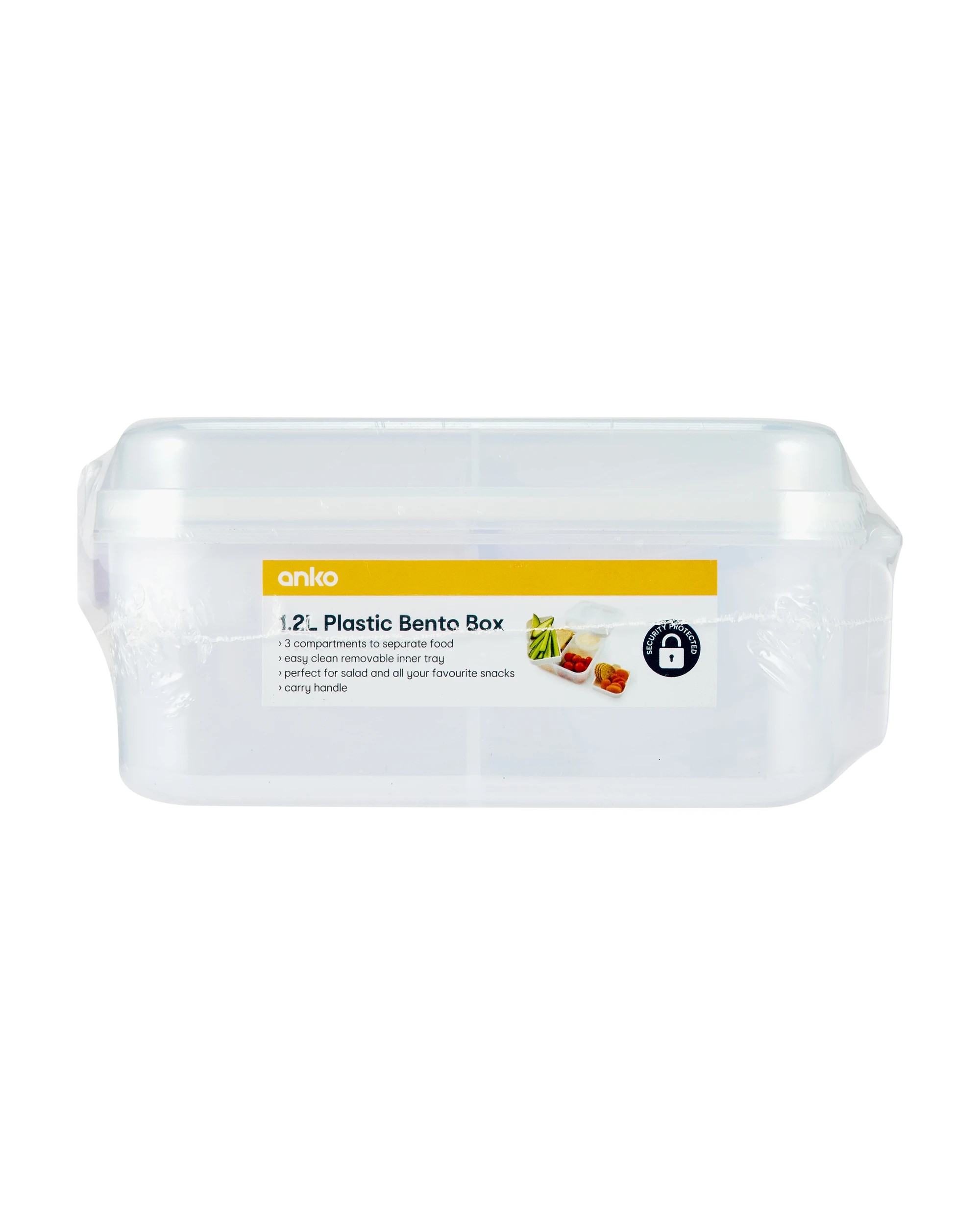 10 1.2L Plastic Bento Box, 10 of 10